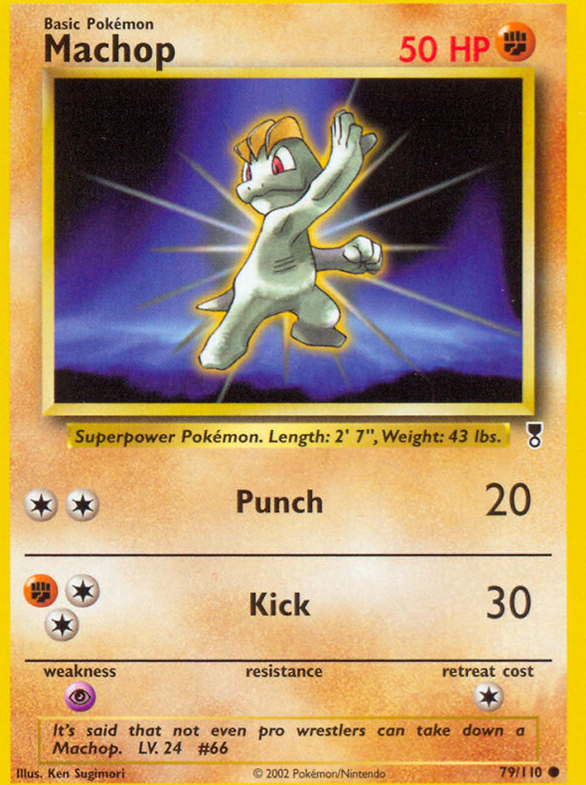 Machop — Legendary Collection — Pokemon