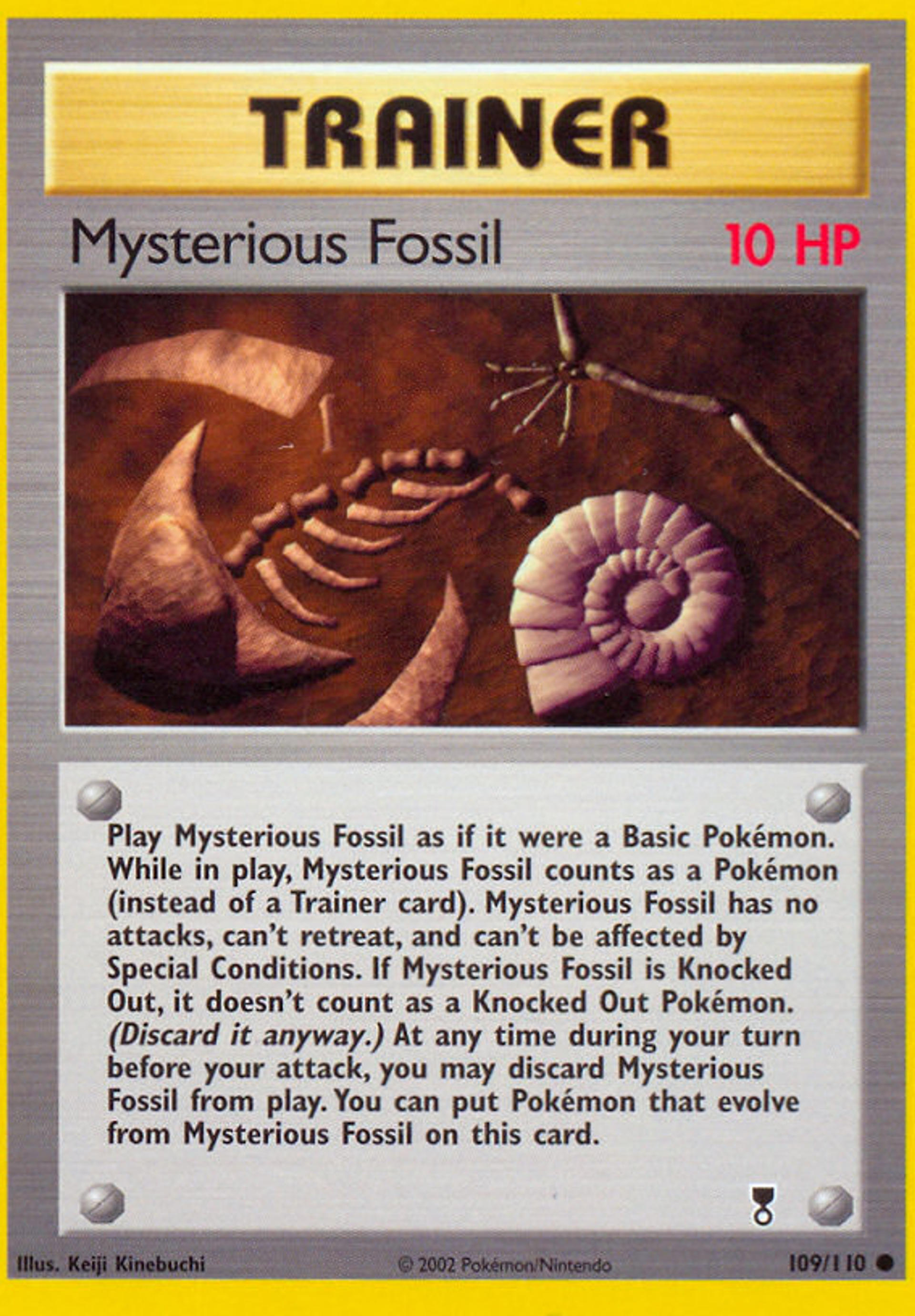 Mysterious Fossil — Legendary Collection — Pokemon