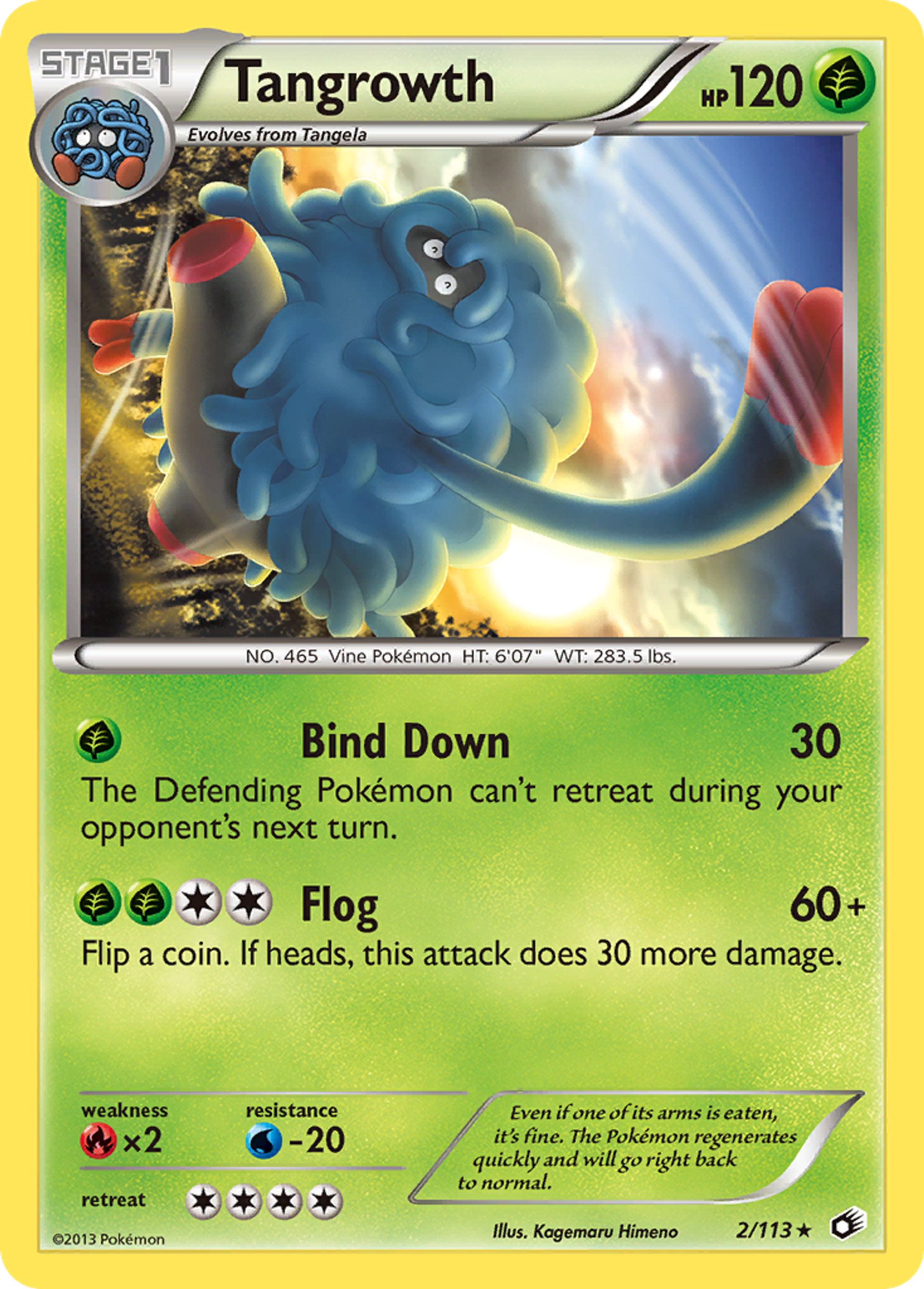 Tangrowth — Legendary Treasures — Pokemon