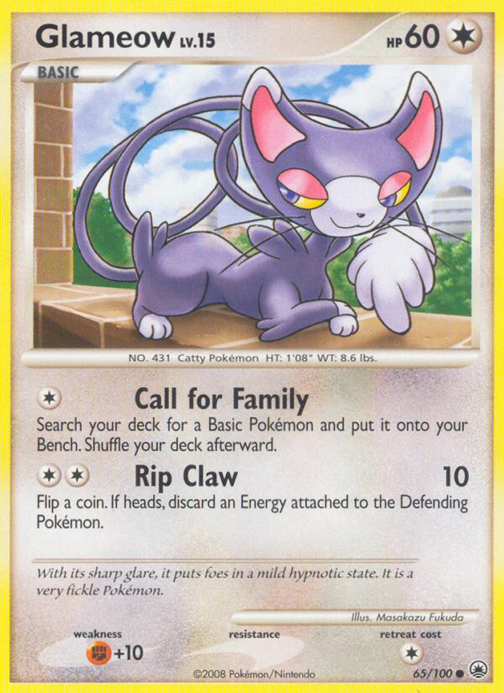 Glameow — Majestic Dawn — Pokemon