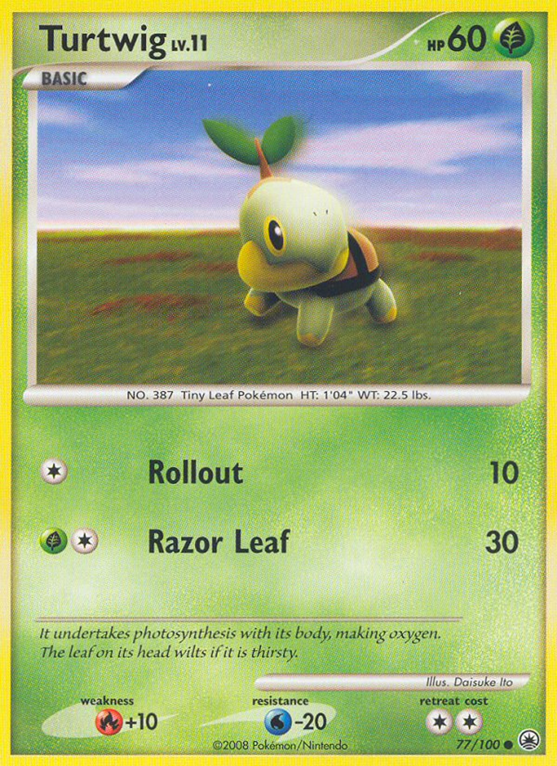 Turtwig — Majestic Dawn — Pokémon