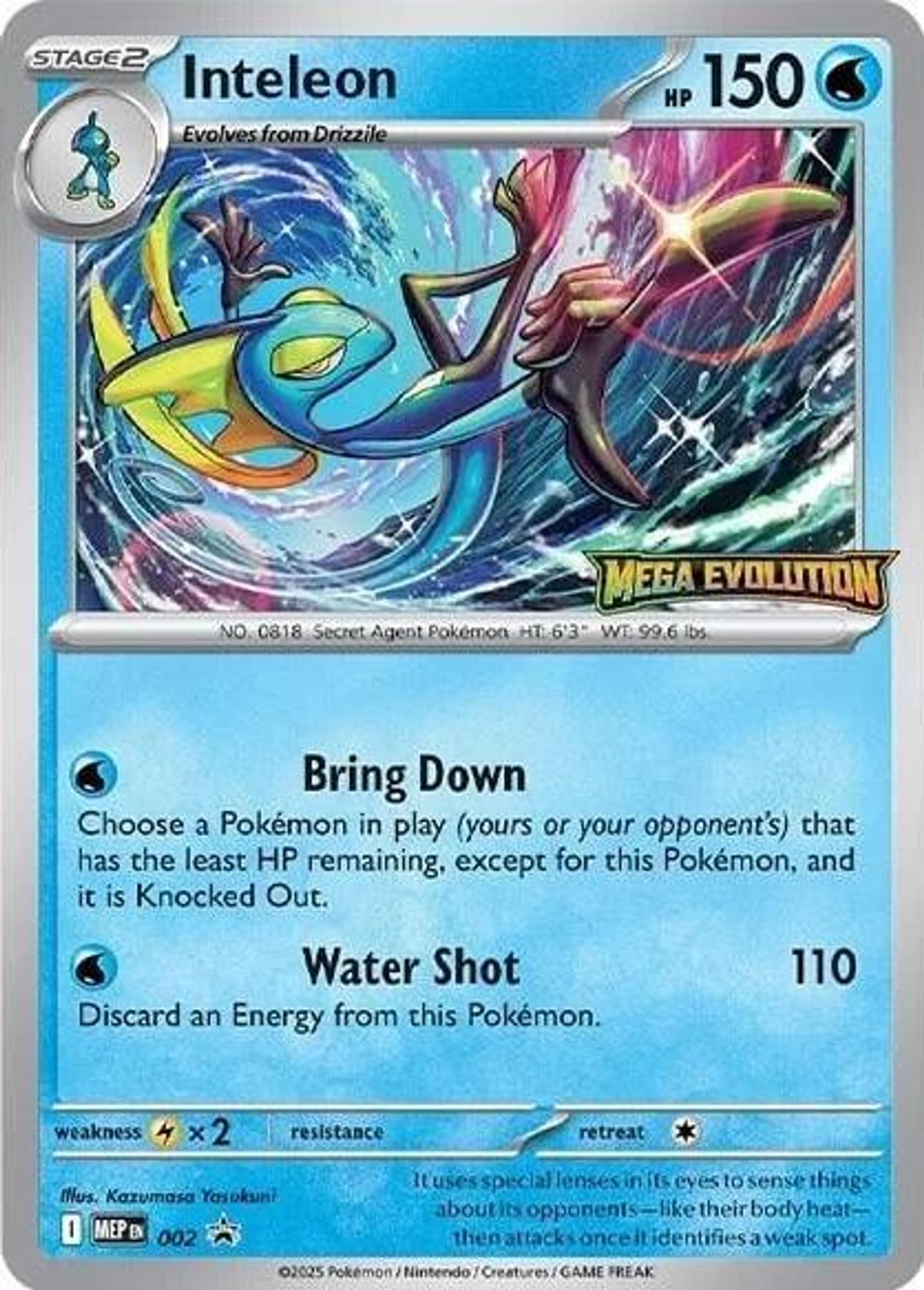 Inteleon — ME: Mega Evolution Promo — Pokemon