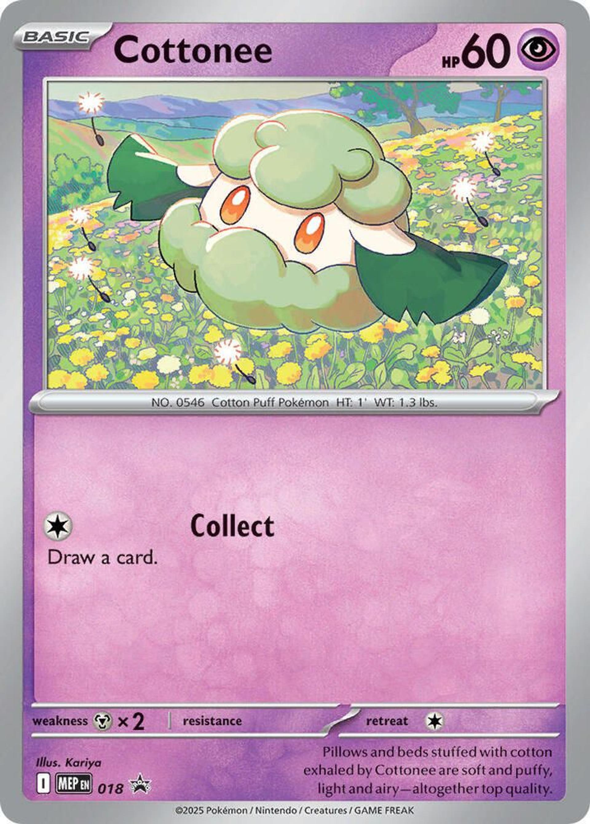 Cottonee — ME: Mega Evolution Promo — Pokemon