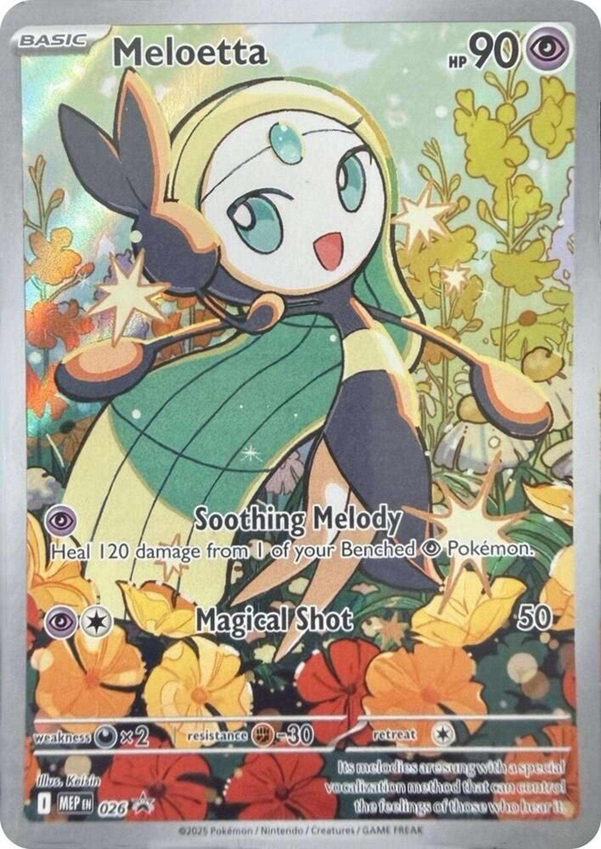 Meloetta — ME: Mega Evolution Promo — Pokemon