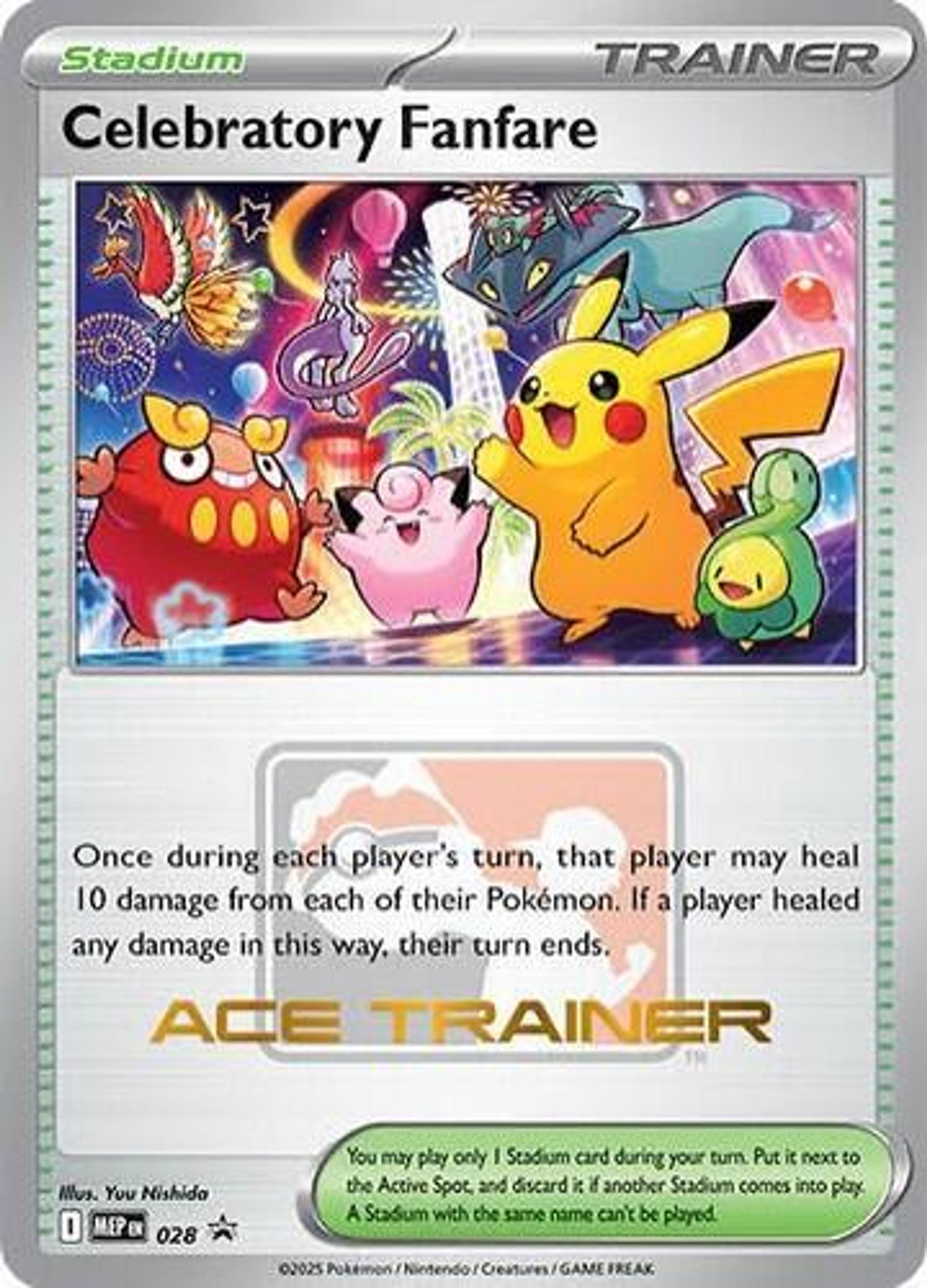 Celebratory Fanfare — ME: Mega Evolution Promo — Pokemon