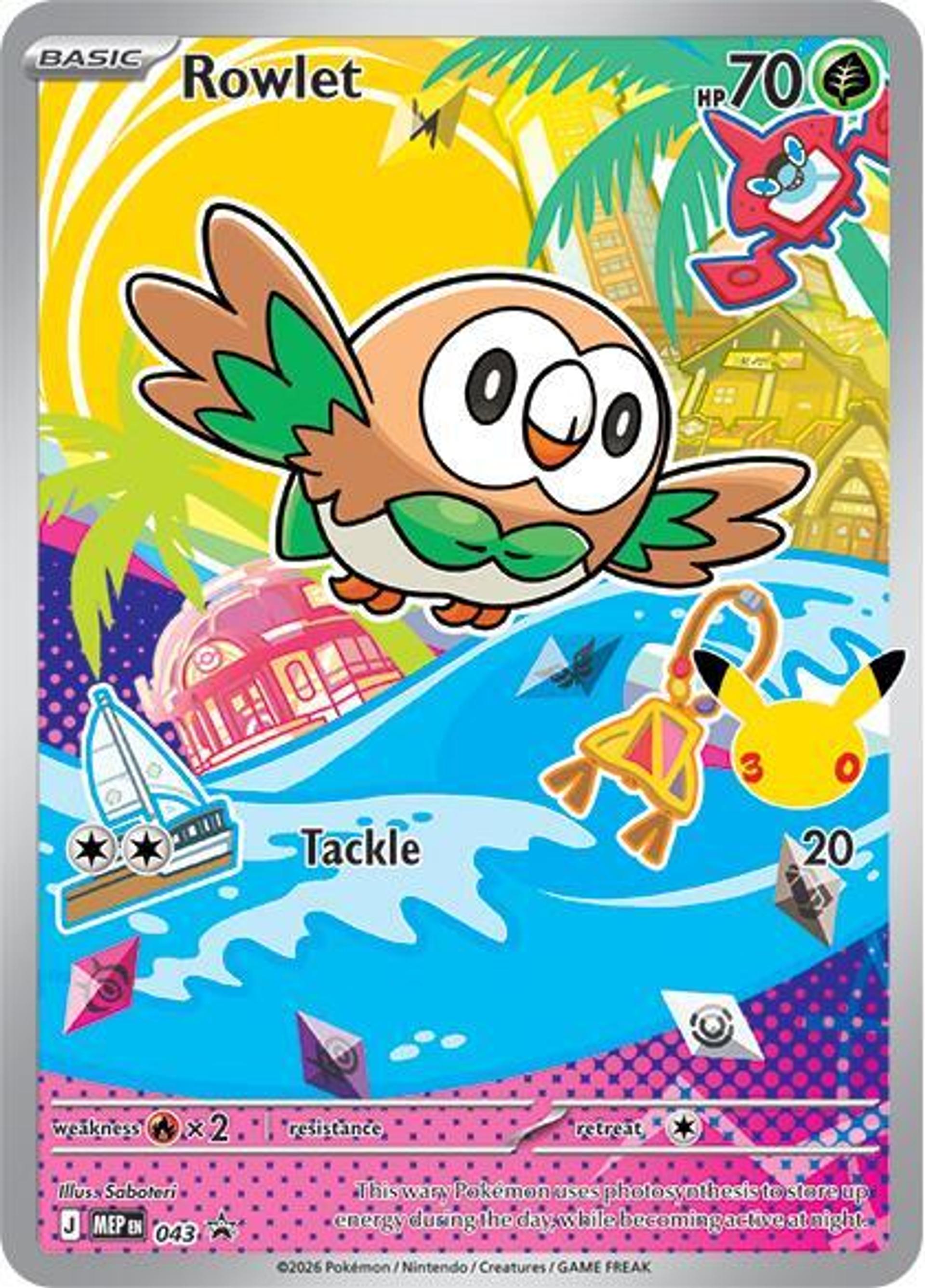 Rowlet — ME: Mega Evolution Promo — Pokémon