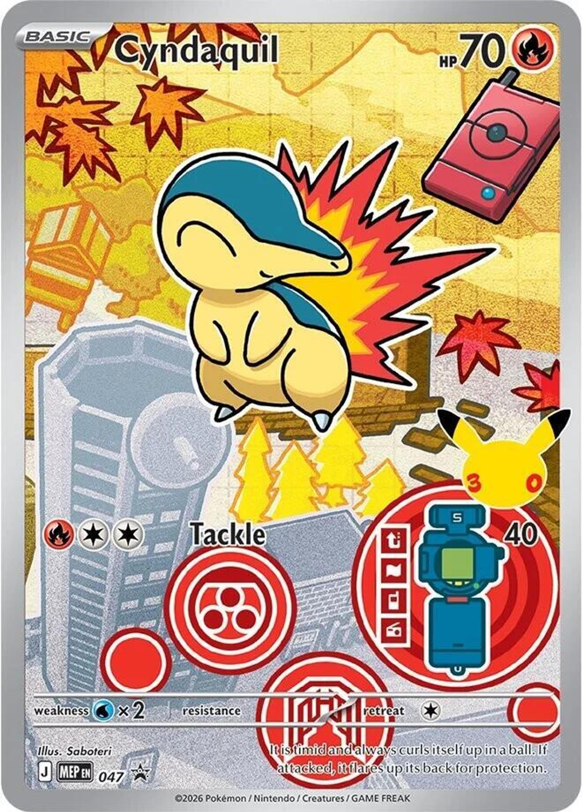 Cyndaquil — ME: Mega Evolution Promo — Pokemon