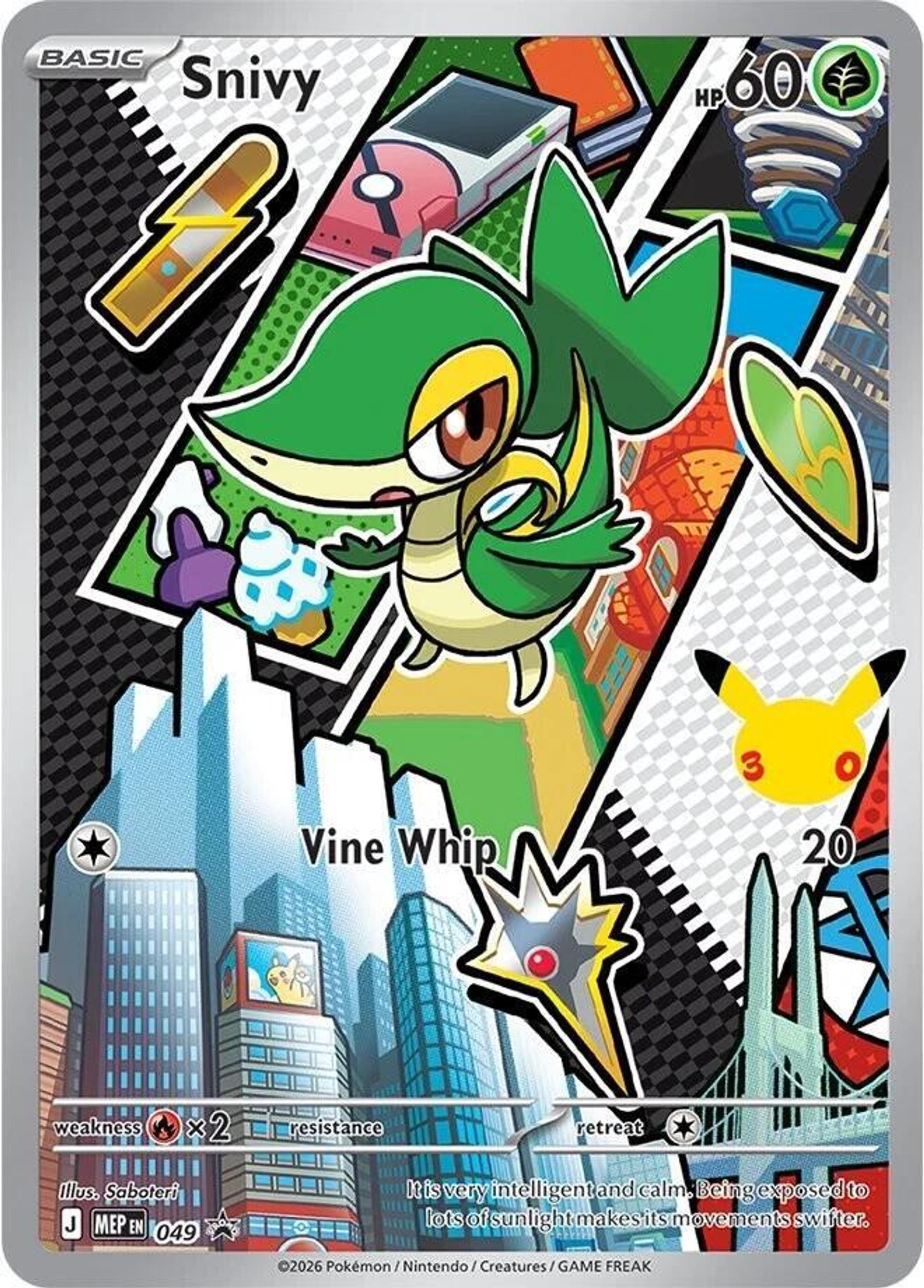Snivy — ME: Mega Evolution Promo — Pokemon
