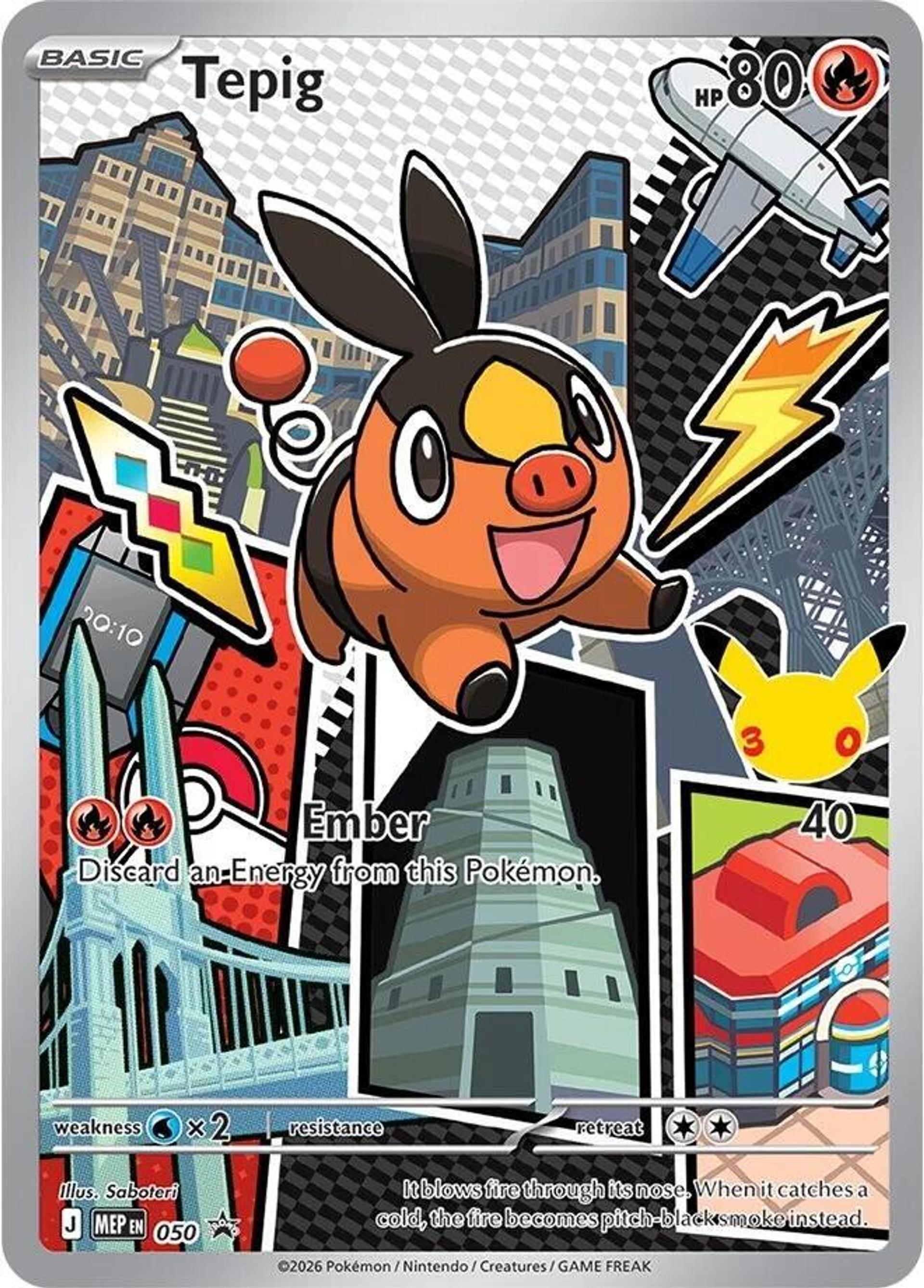 Tepig — ME: Mega Evolution Promo — Pokemon