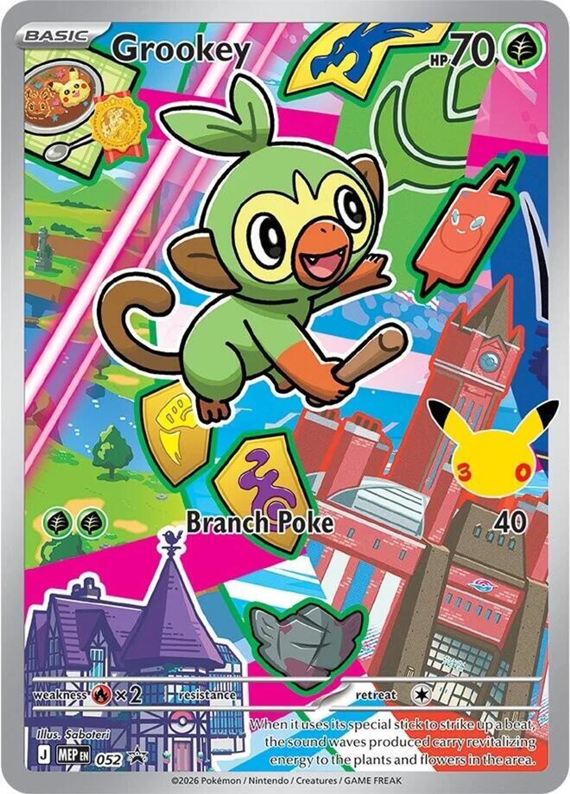 Grookey — ME: Mega Evolution Promo — Pokemon