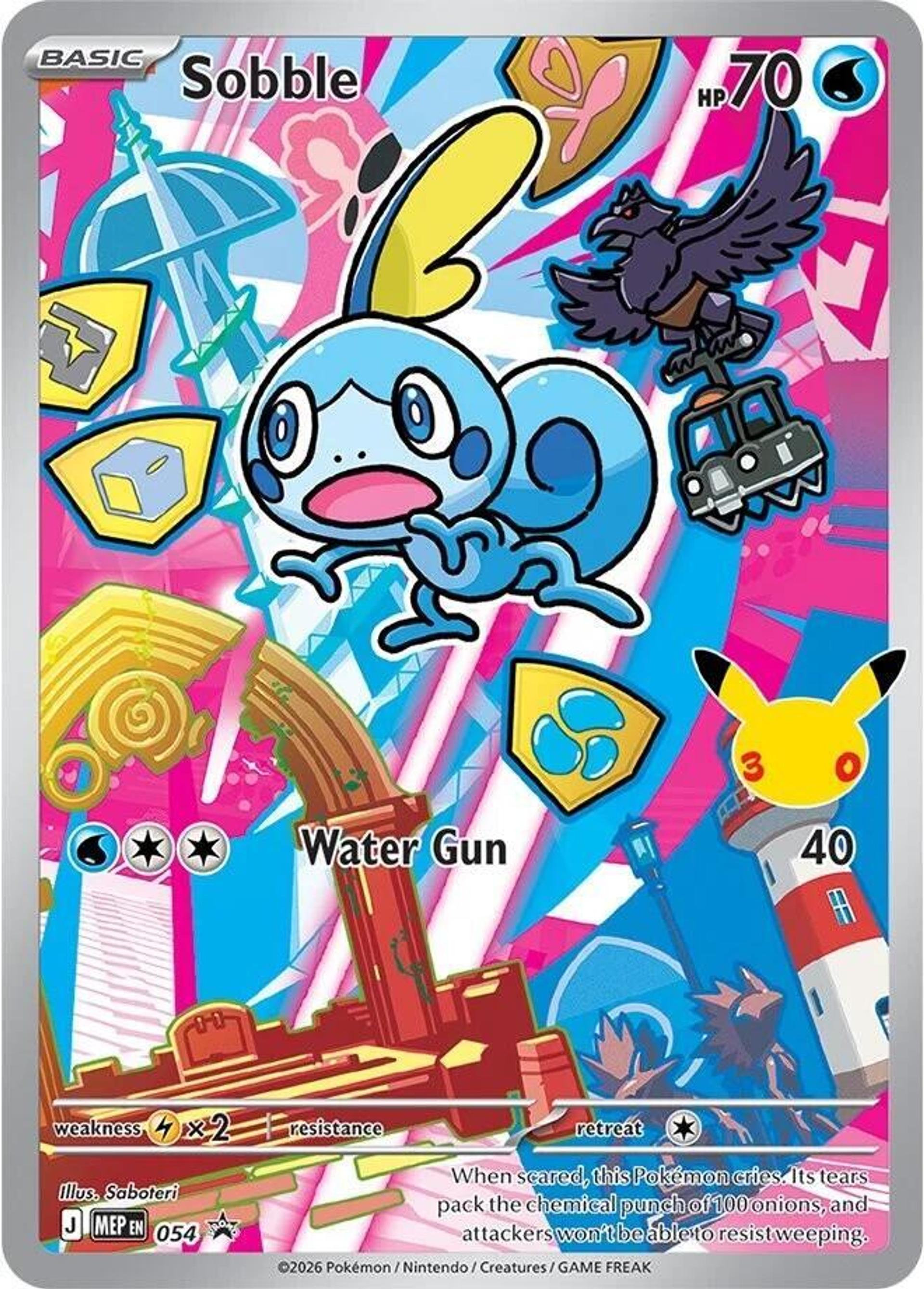 Sobble — ME: Mega Evolution Promo — Pokemon