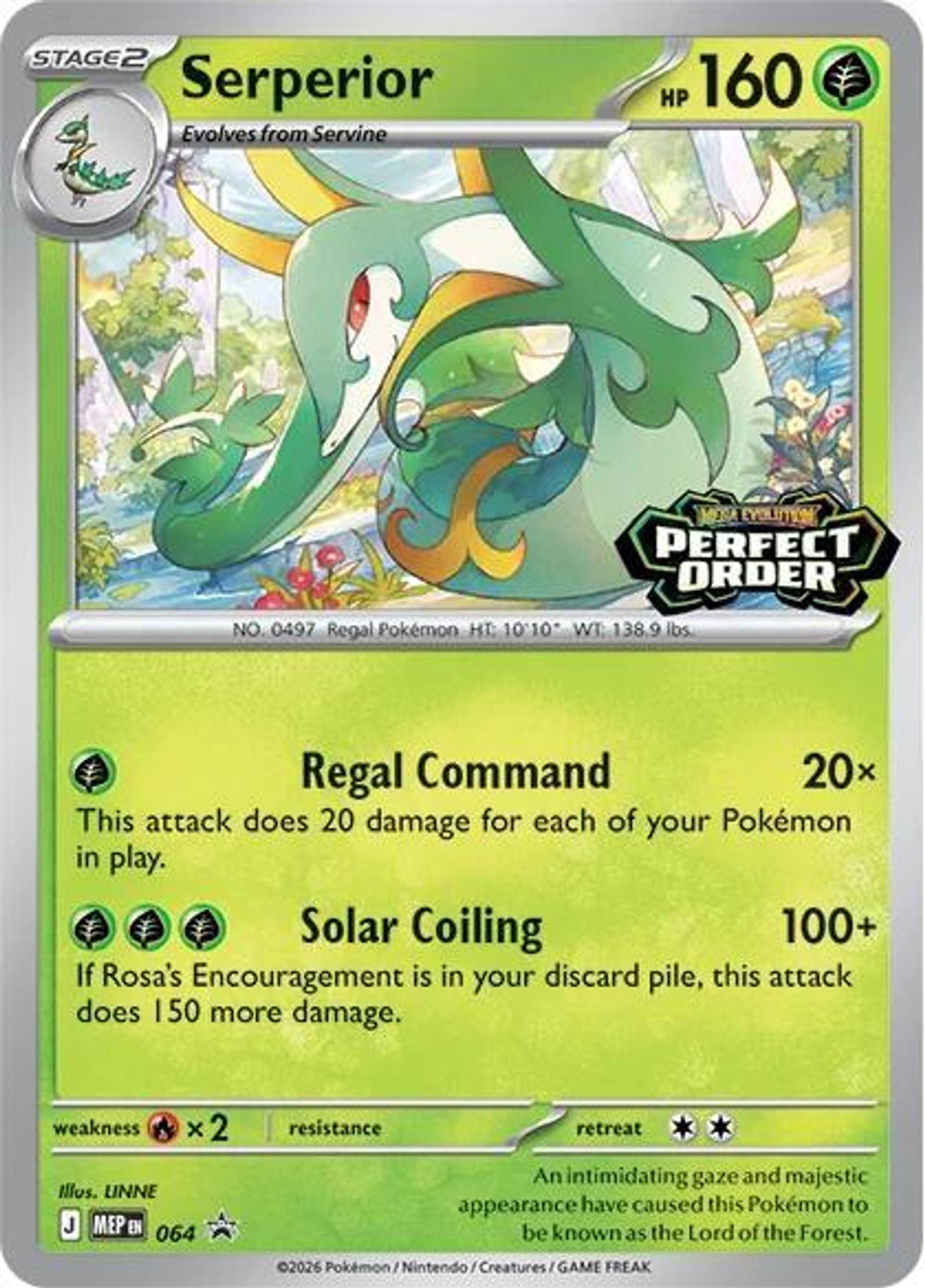 Serperior — ME: Mega Evolution Promo — Pokemon
