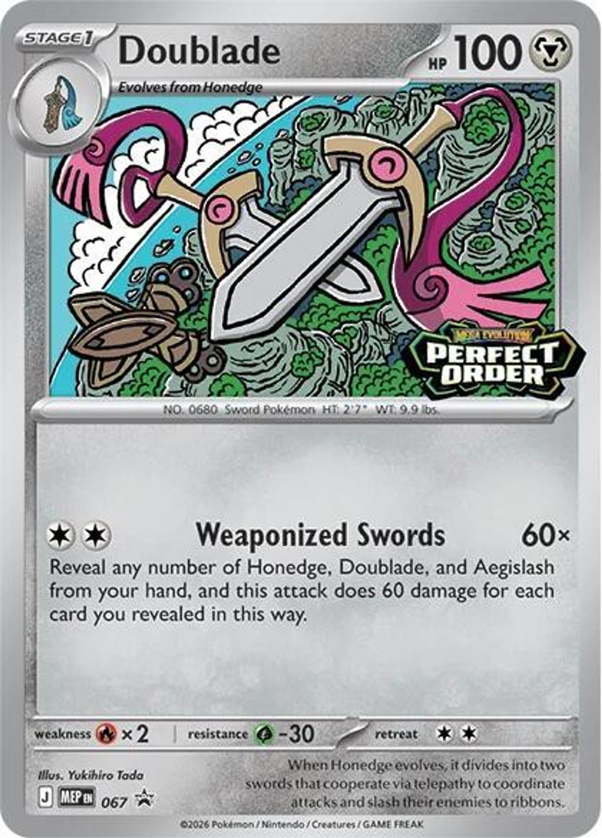 Doublade — ME: Mega Evolution Promo — Pokemon