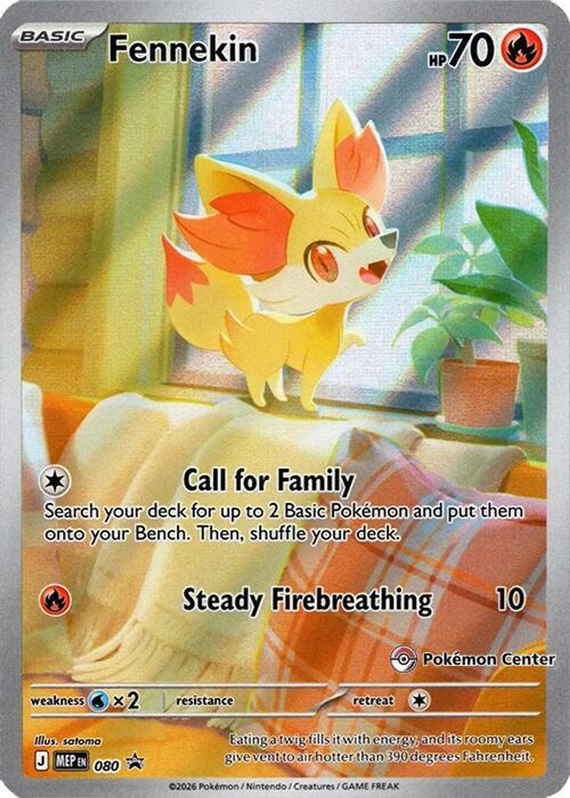 Fennekin — ME: Mega Evolution Promo — Pokemon