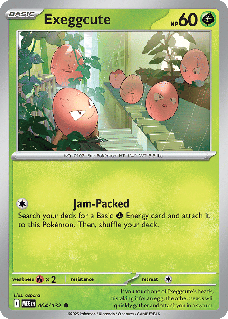 Exeggcute — ME01: Mega Evolution — Pokemon