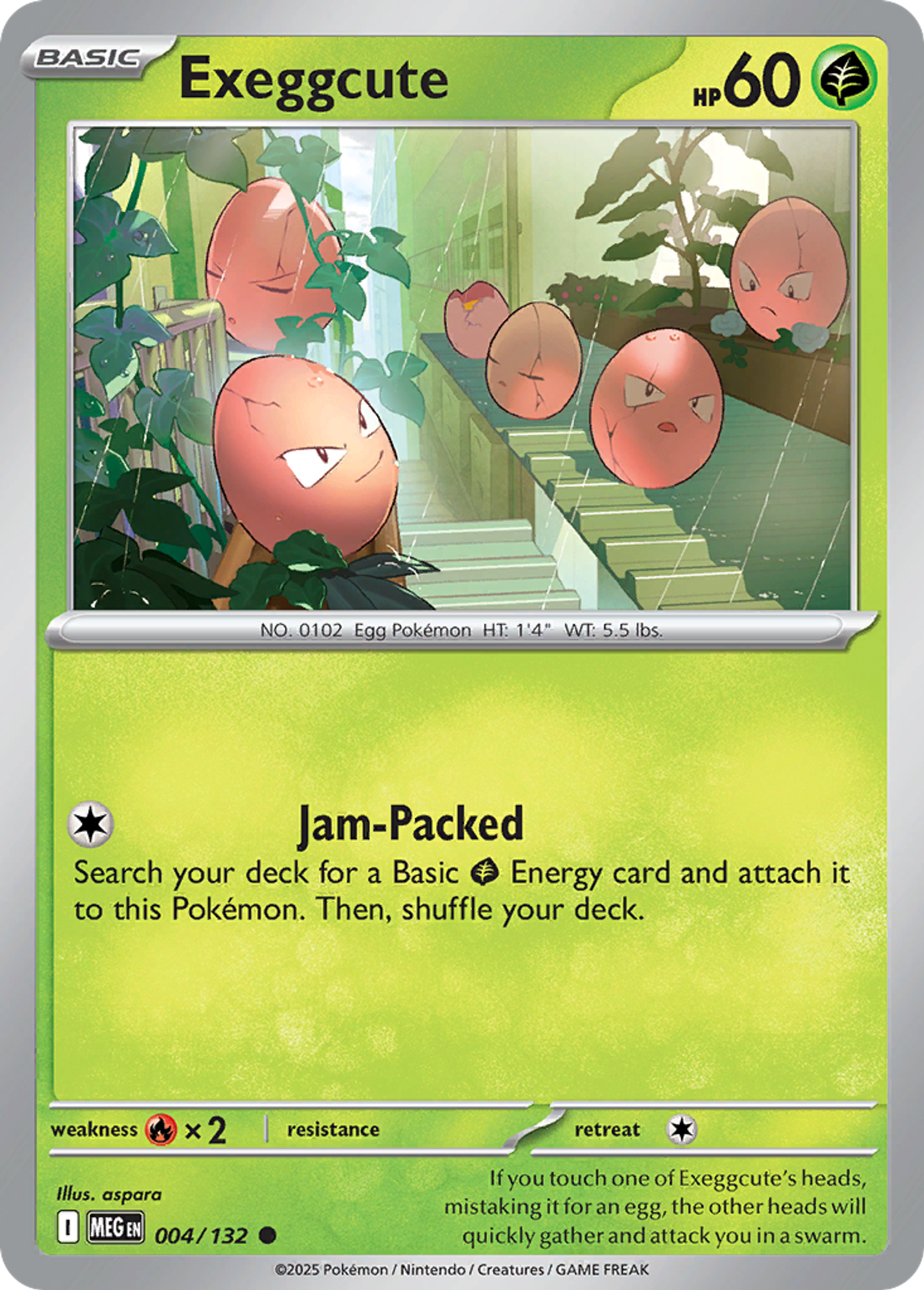 Exeggcute — ME01: Mega Evolution — Pokemon