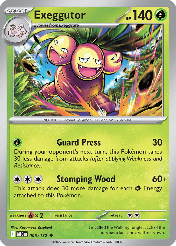 Exeggutor — ME01: Mega Evolution — Pokemon