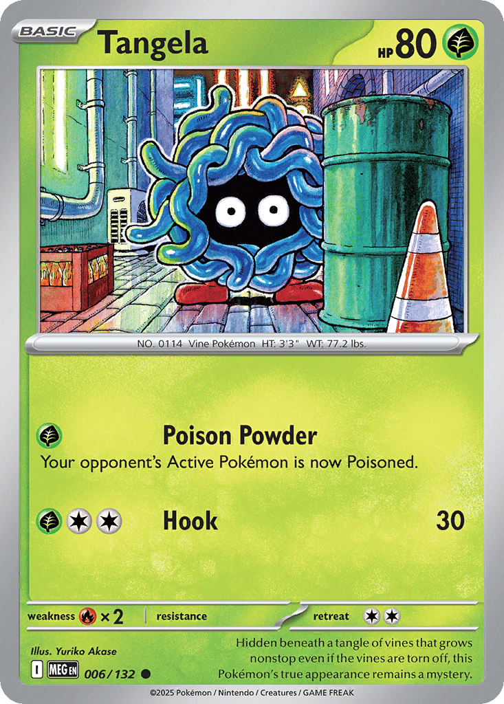 Tangela — ME01: Mega Evolution — Pokemon