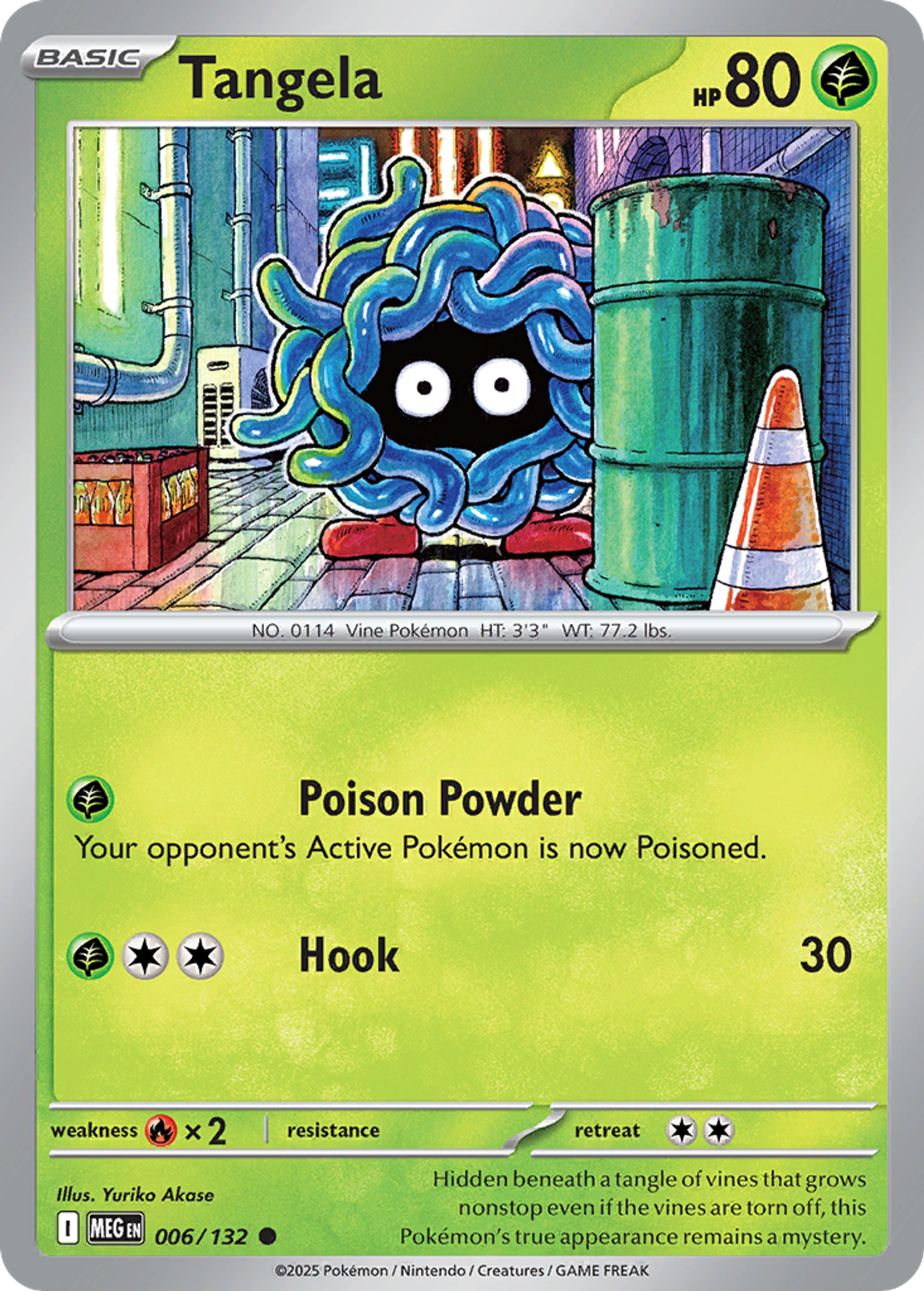 Tangela — ME01: Mega Evolution — Pokemon