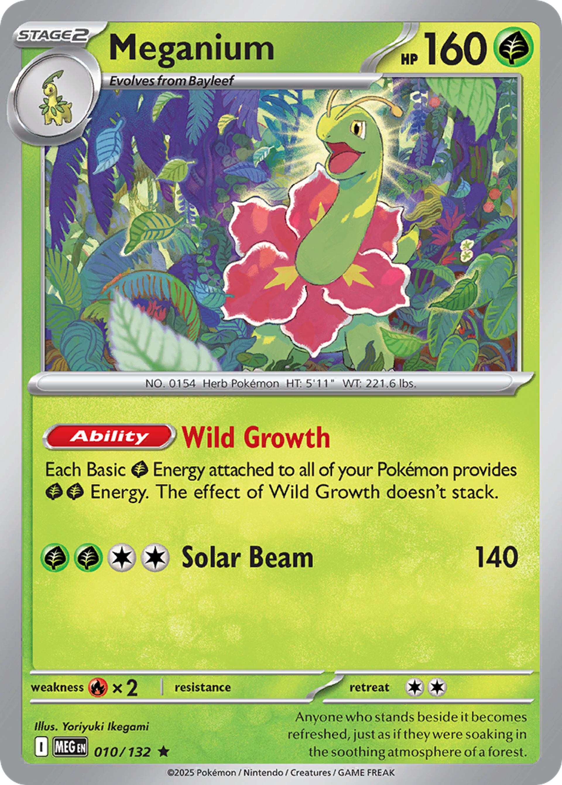 Meganium — ME01: Mega Evolution — Pokemon