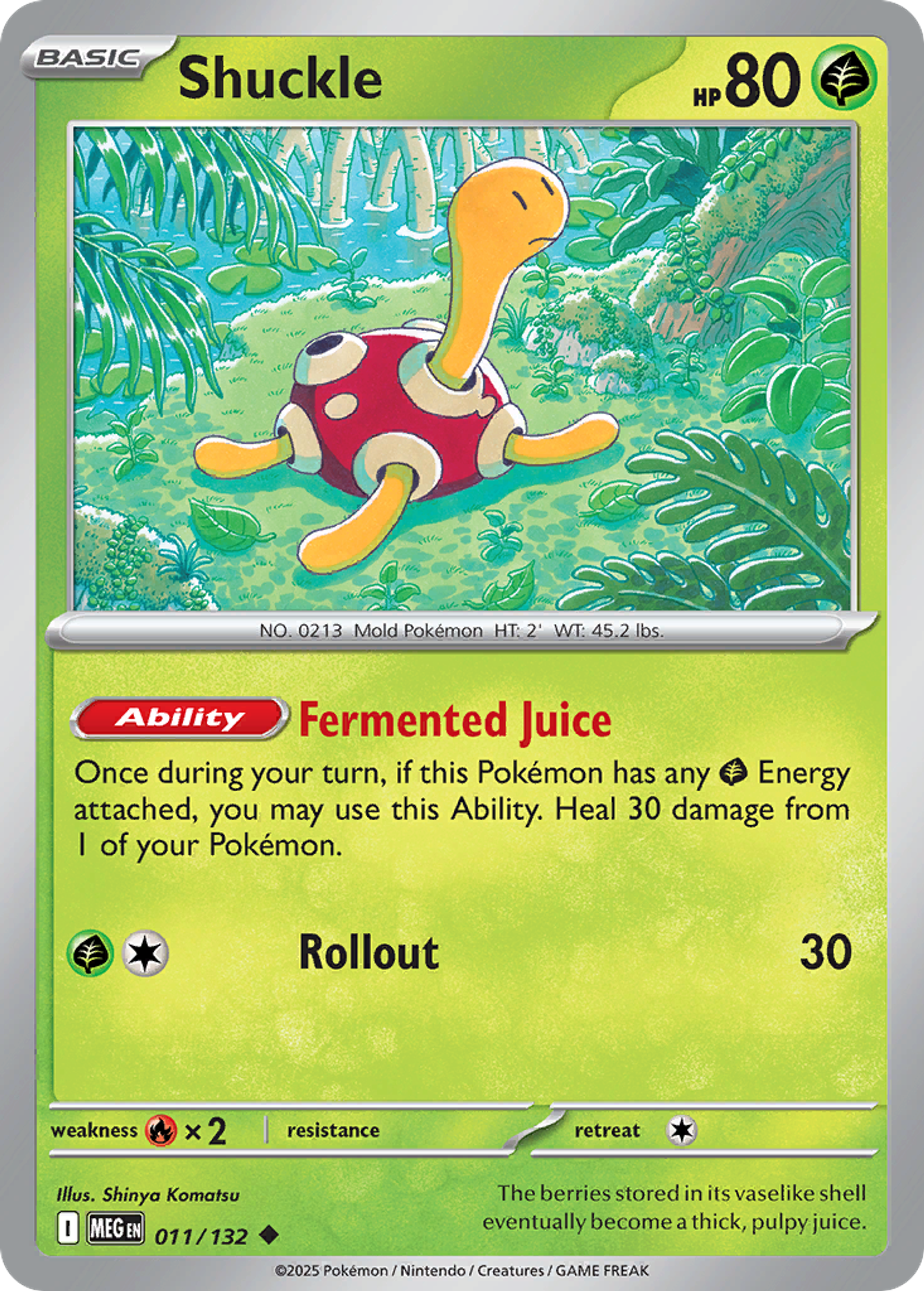 Shuckle — ME01: Mega Evolution — Pokemon