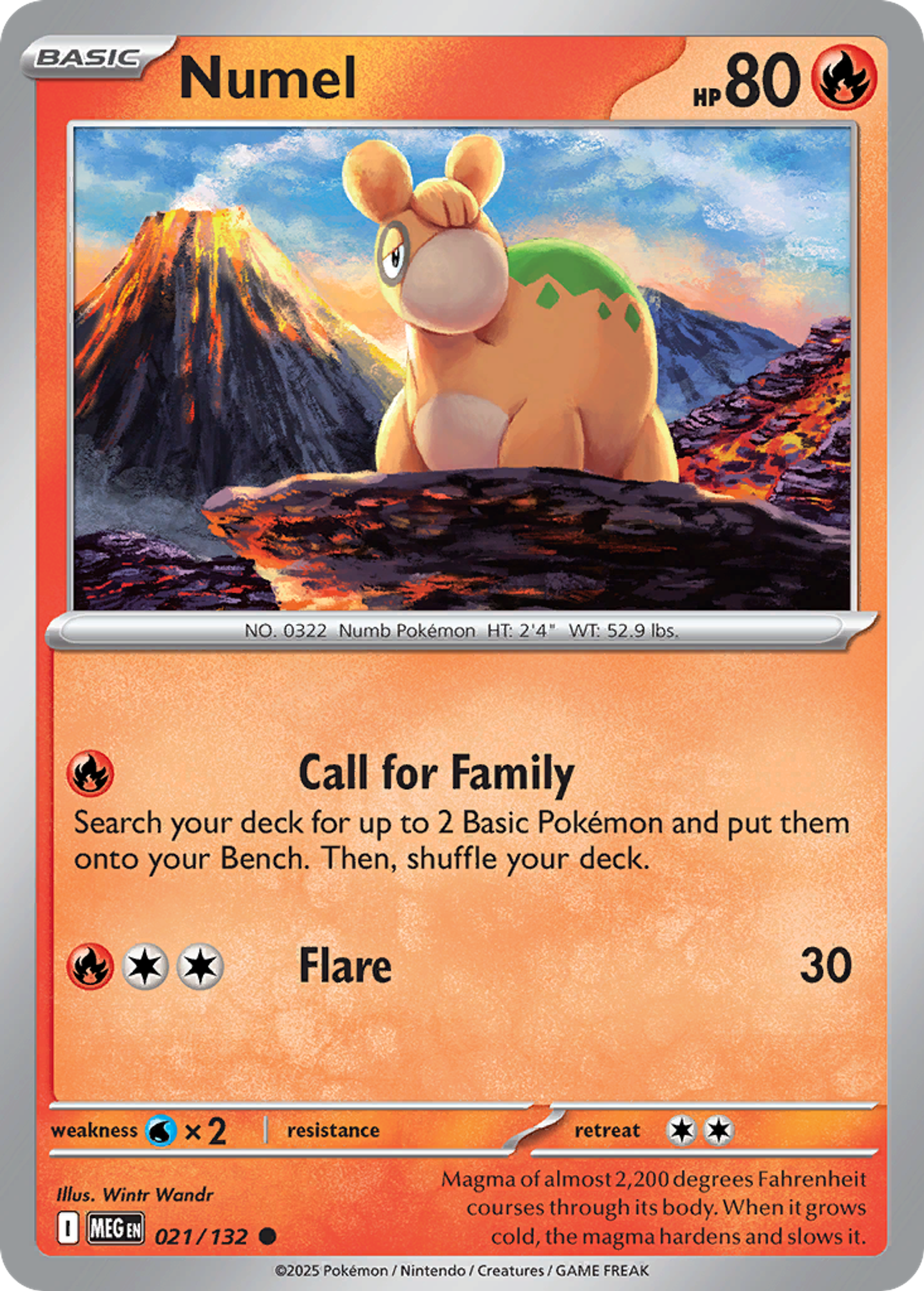 Numel — ME01: Mega Evolution — Pokemon