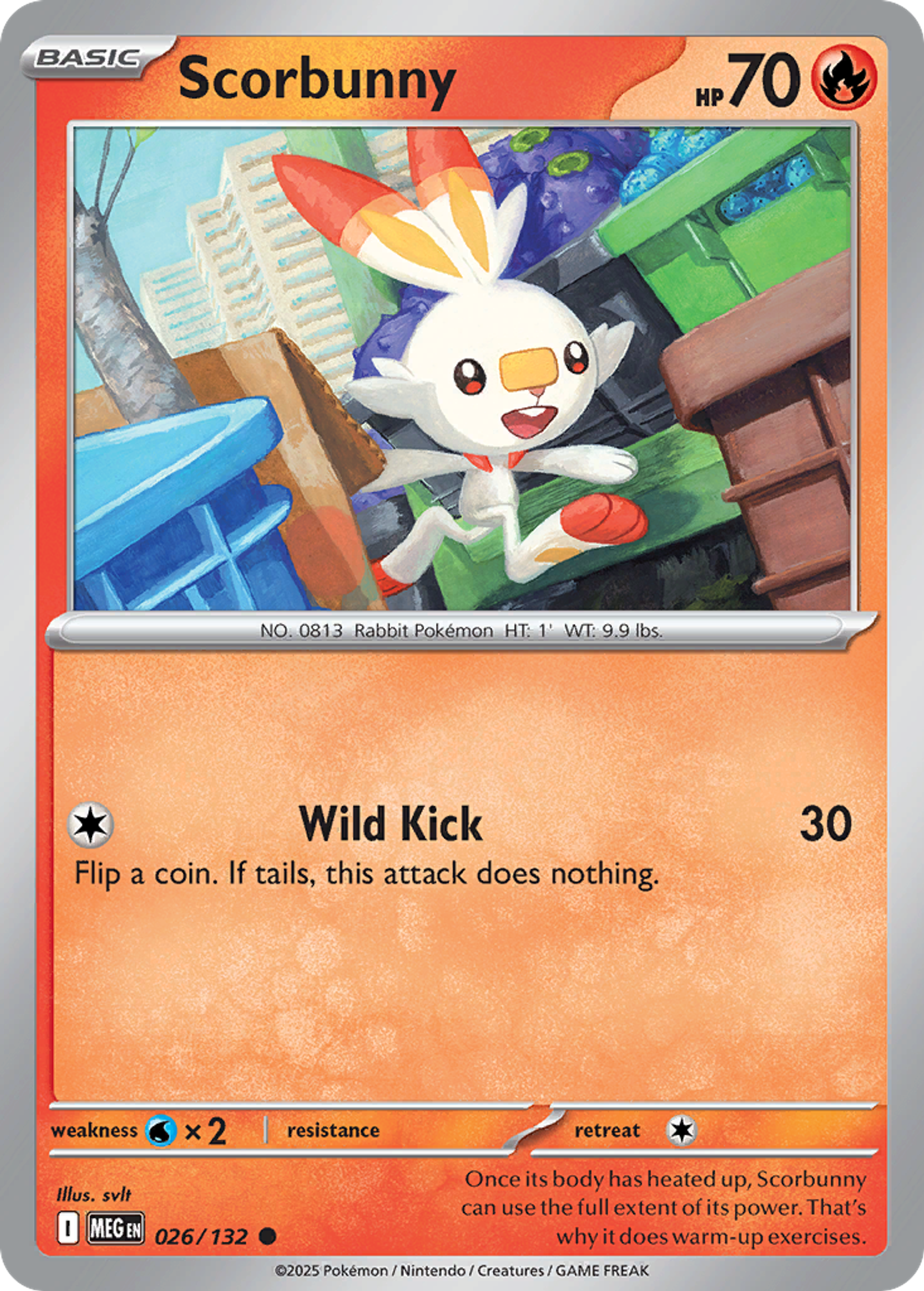 Scorbunny — ME01: Mega Evolution — Pokemon