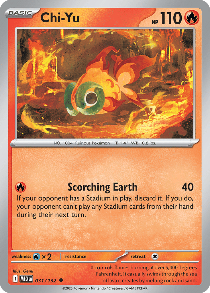 Chi-Yu — ME01: Mega Evolution — Pokemon