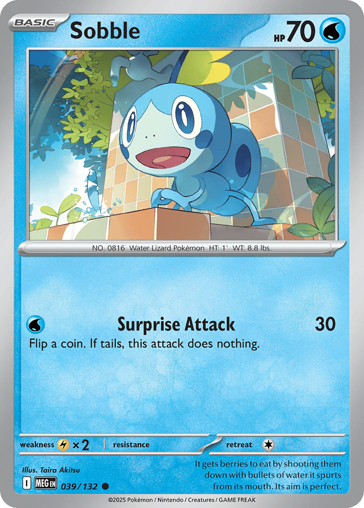 Sobble — ME01: Mega Evolution — Pokemon