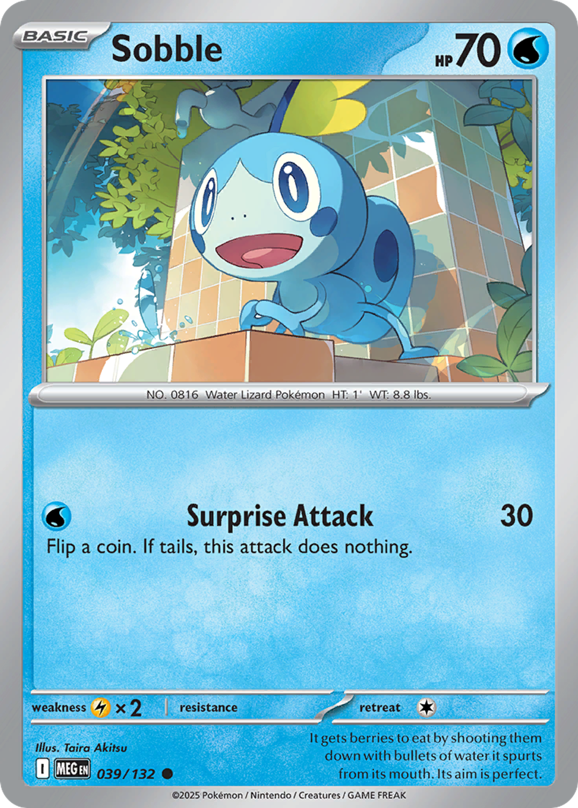 Sobble — ME01: Mega Evolution — Pokemon