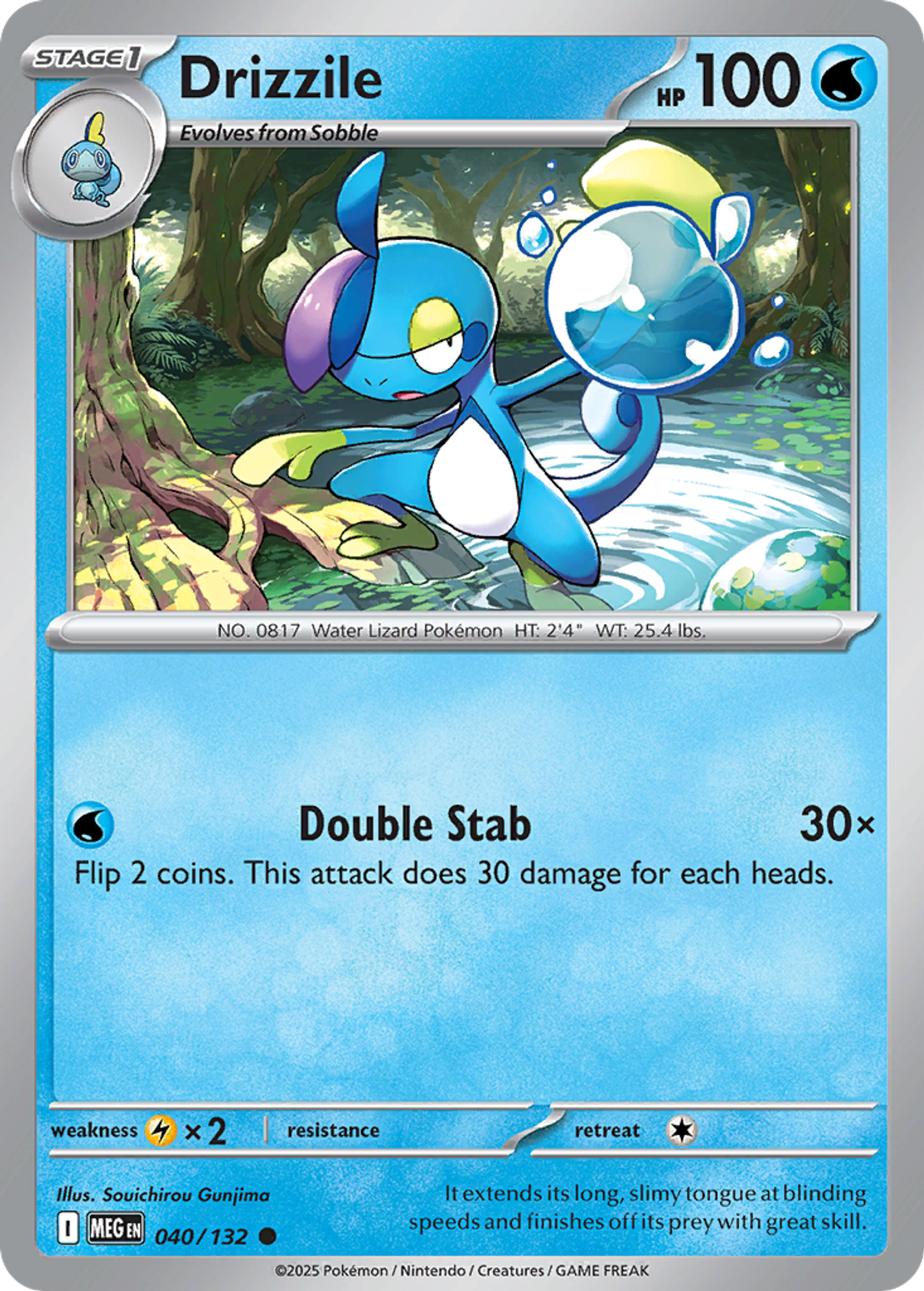 Drizzile — ME01: Mega Evolution — Pokemon