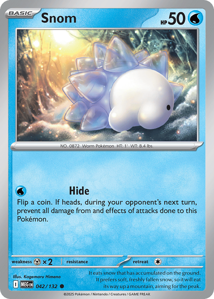 Snom — ME01: Mega Evolution — Pokemon