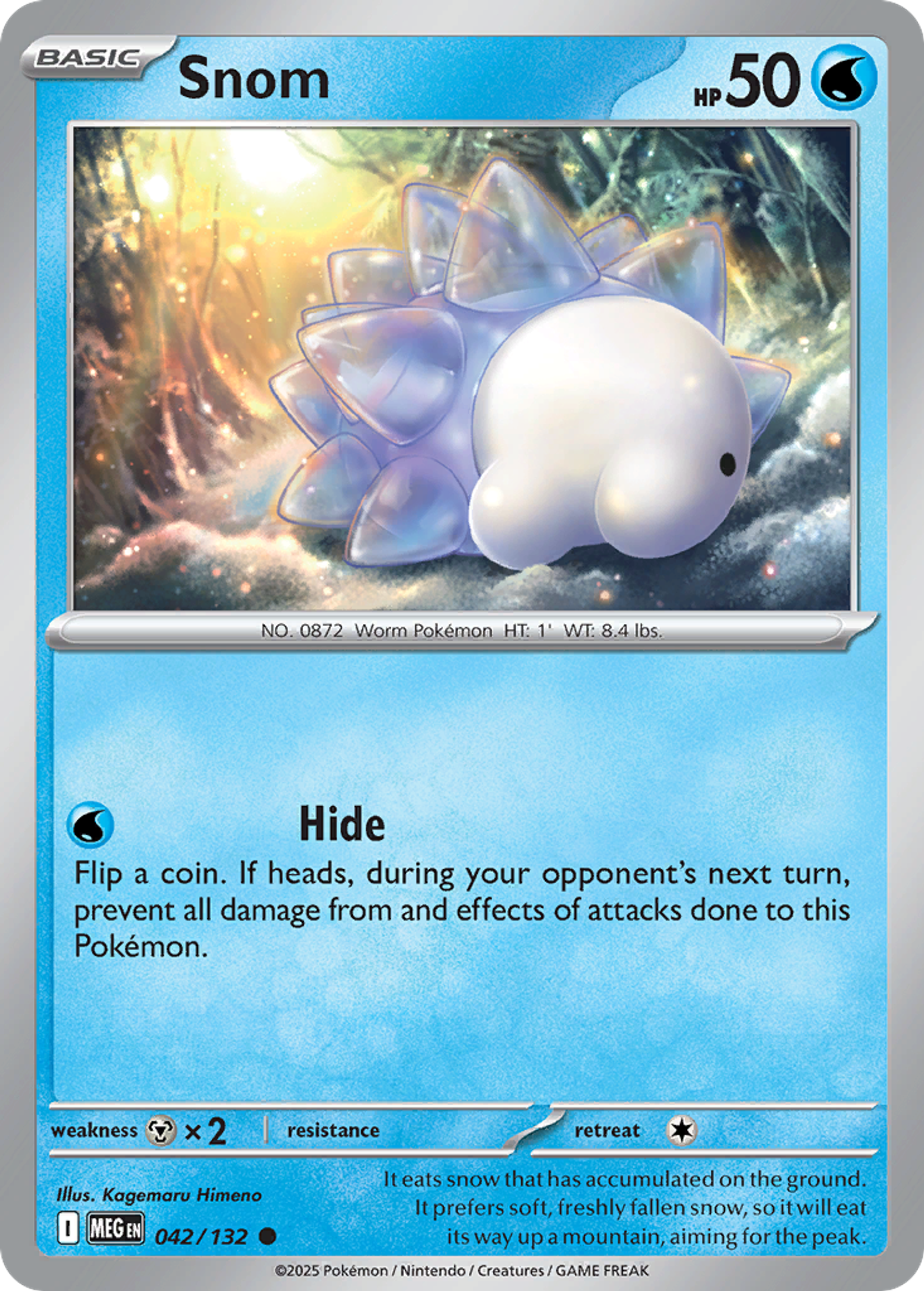 Snom — ME01: Mega Evolution — Pokemon