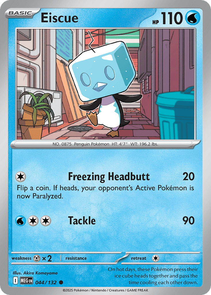 Eiscue — ME01: Mega Evolution — Pokemon
