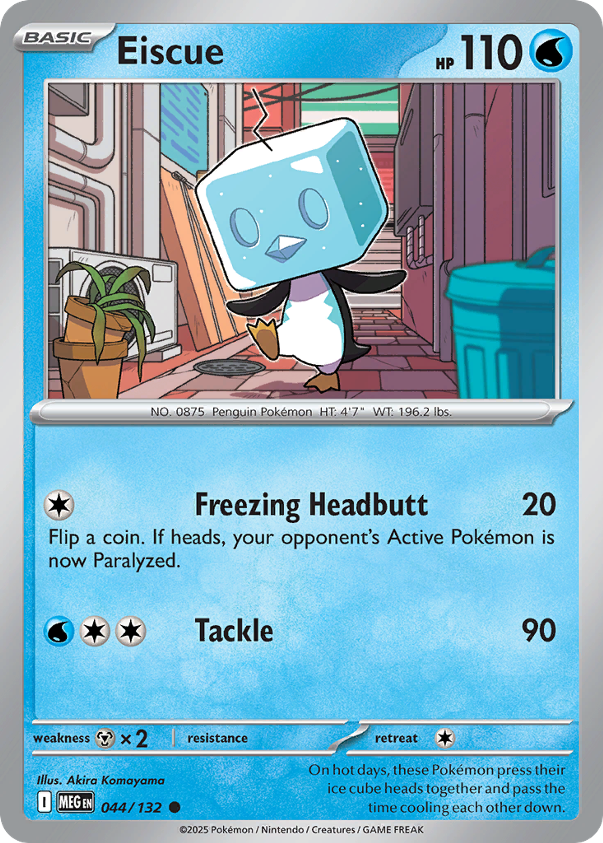 Eiscue — ME01: Mega Evolution — Pokemon