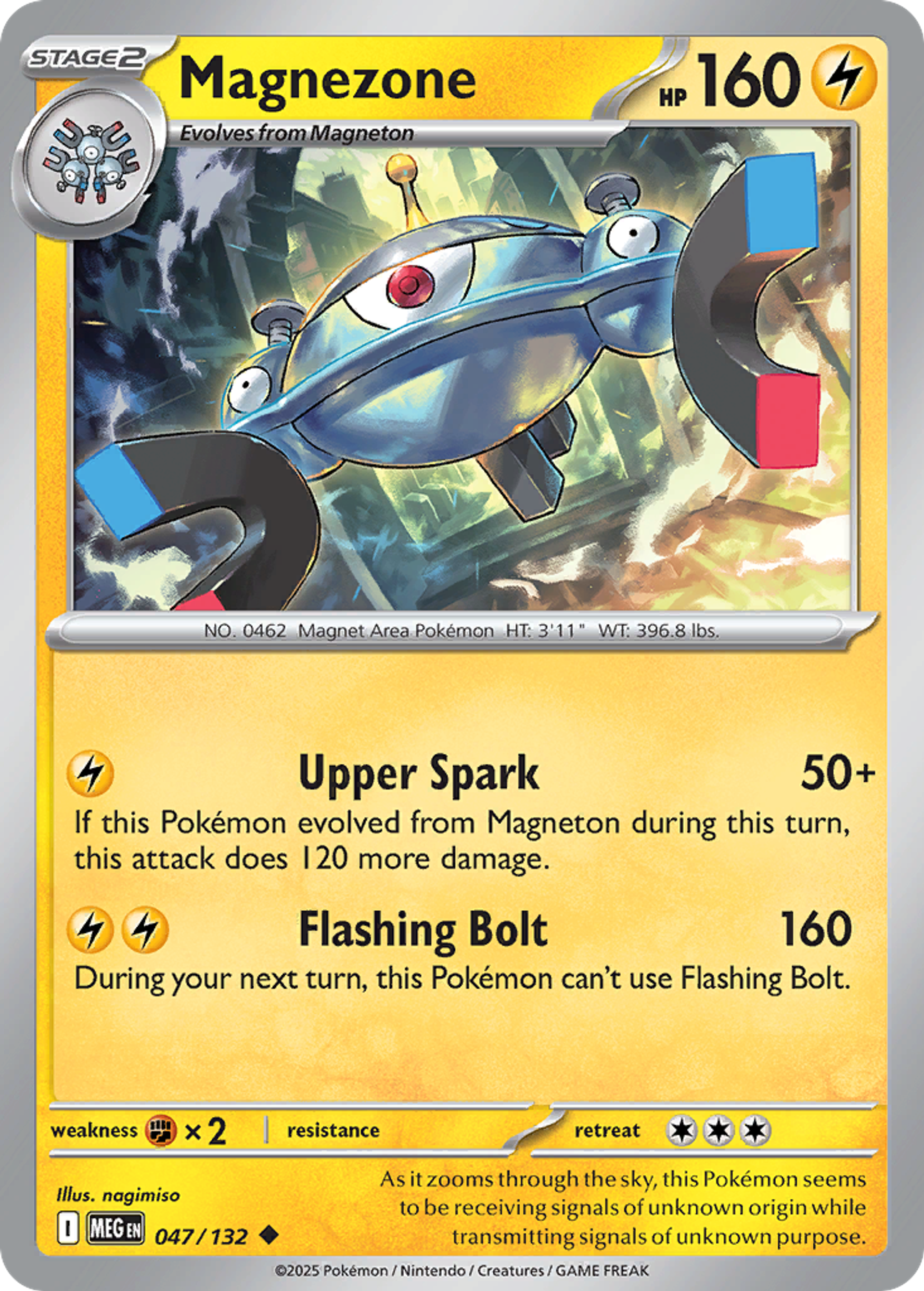 Magnezone — ME01: Mega Evolution — Pokemon