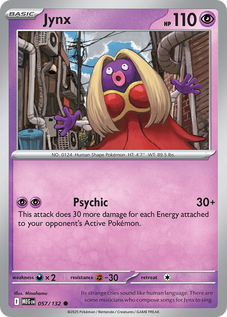 Jynx — ME01: Mega Evolution — Pokemon