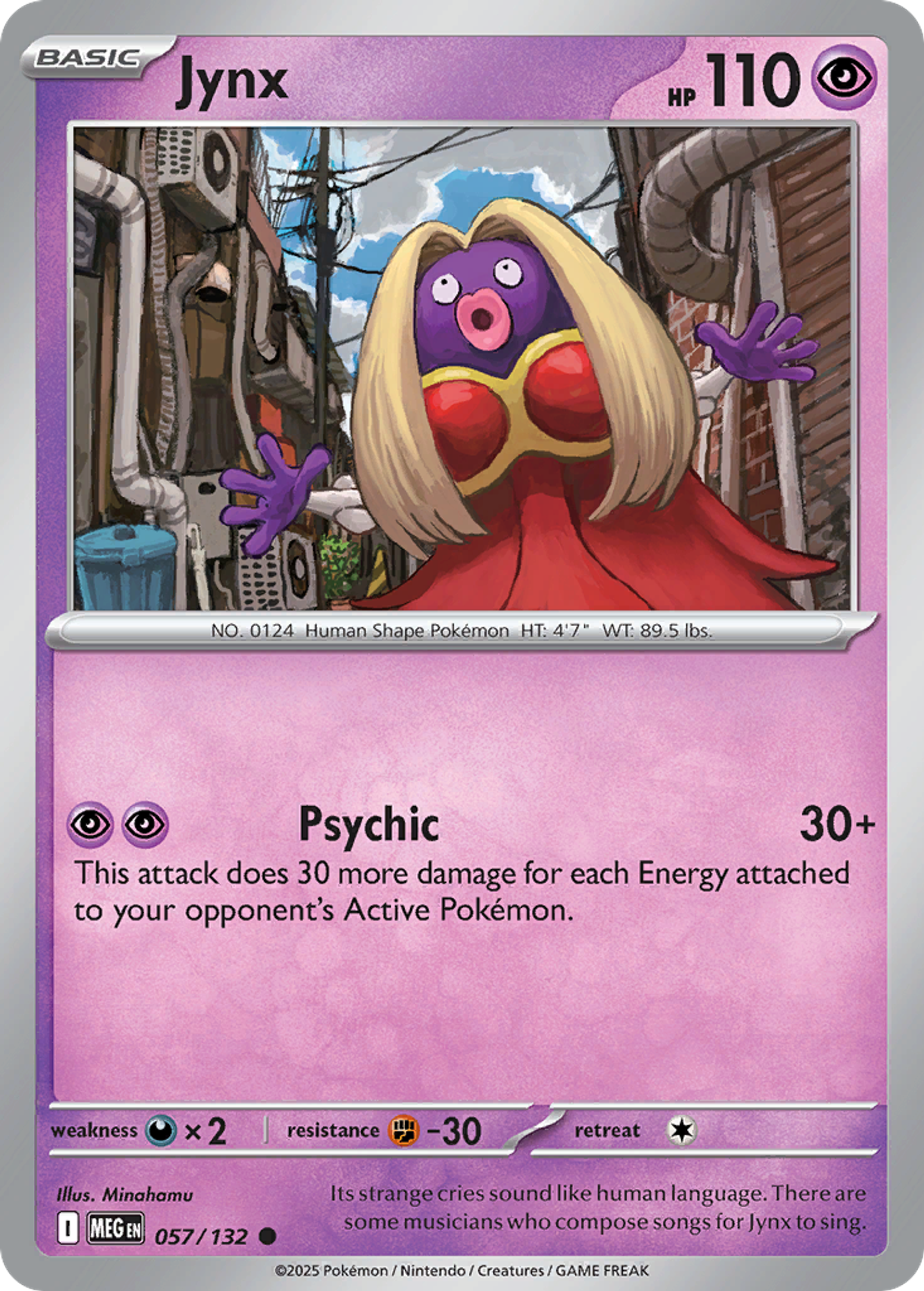 Jynx — ME01: Mega Evolution — Pokemon