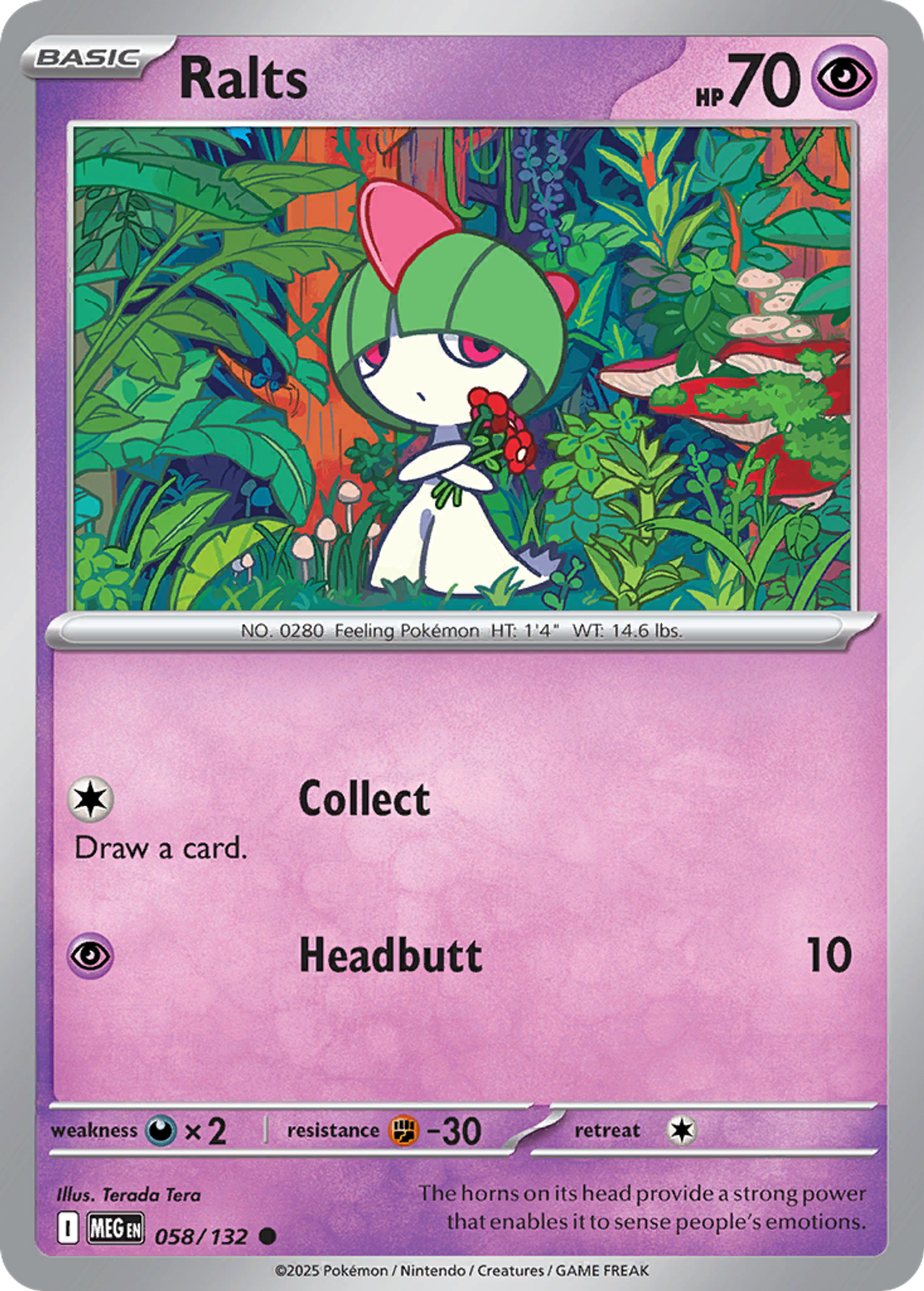 Ralts — ME01: Mega Evolution — Pokemon