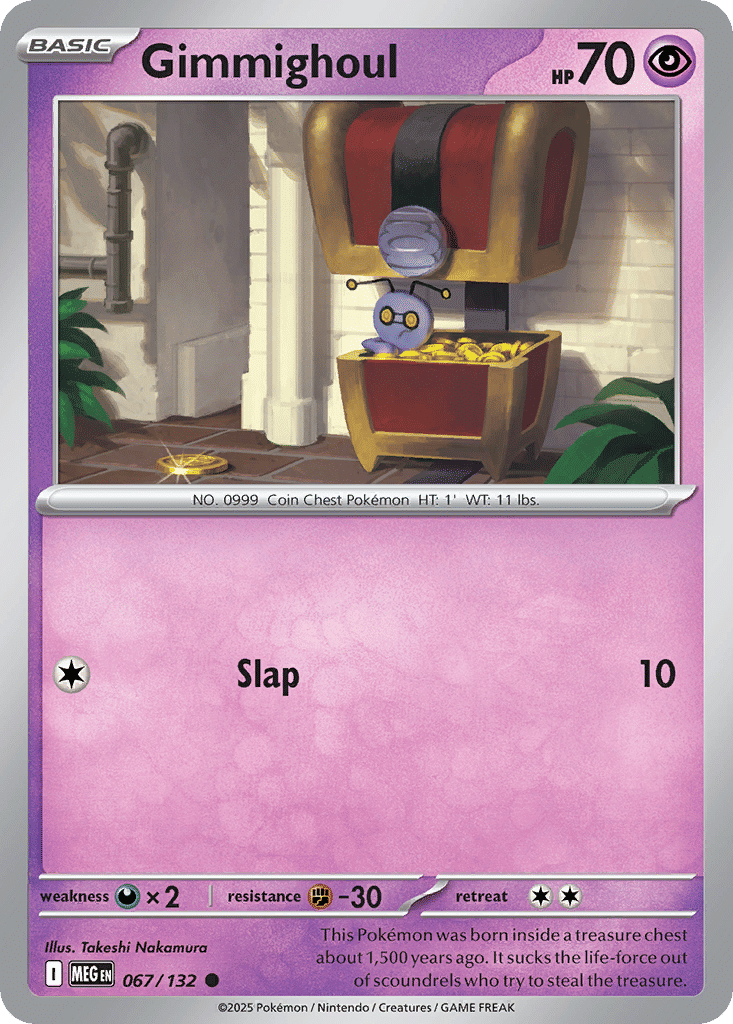 Gimmighoul — ME01: Mega Evolution — Pokemon