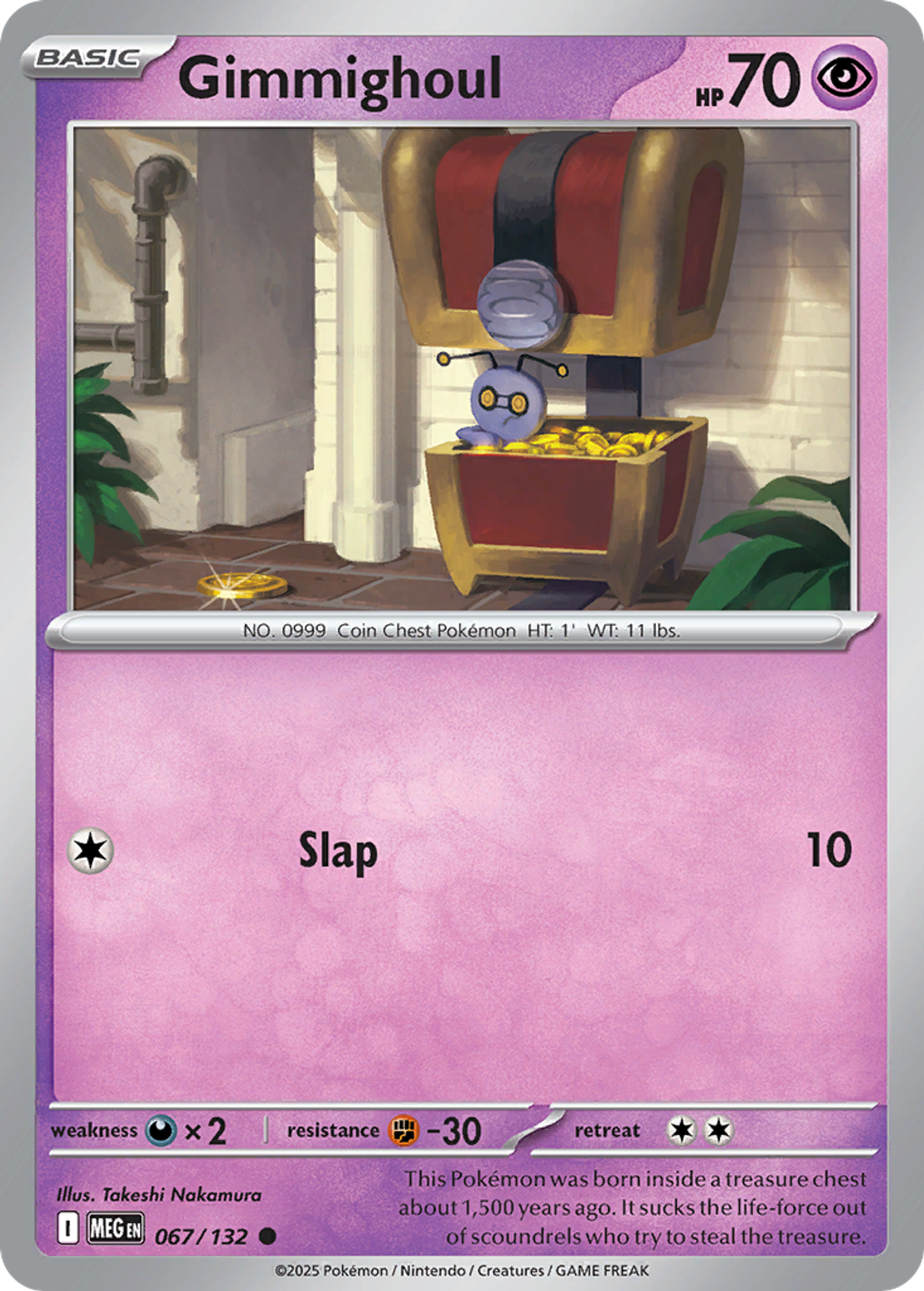 Gimmighoul — ME01: Mega Evolution — Pokemon