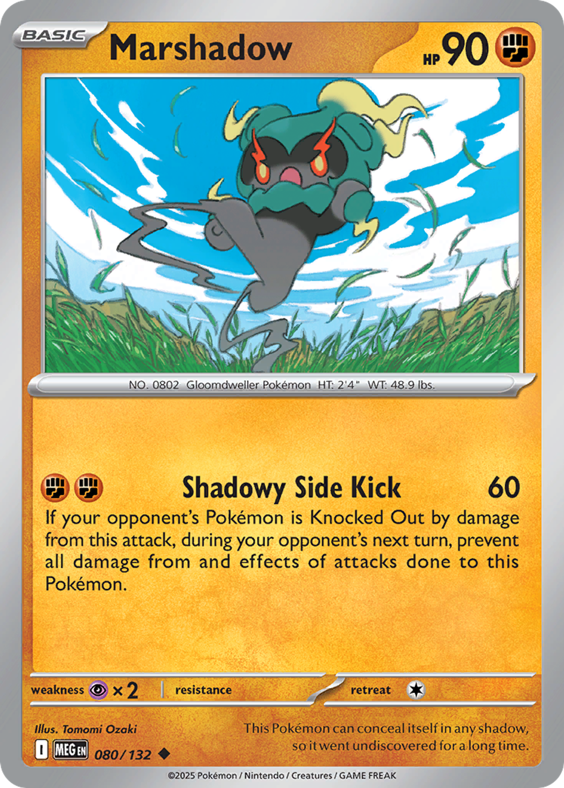 Marshadow — ME01: Mega Evolution — Pokemon