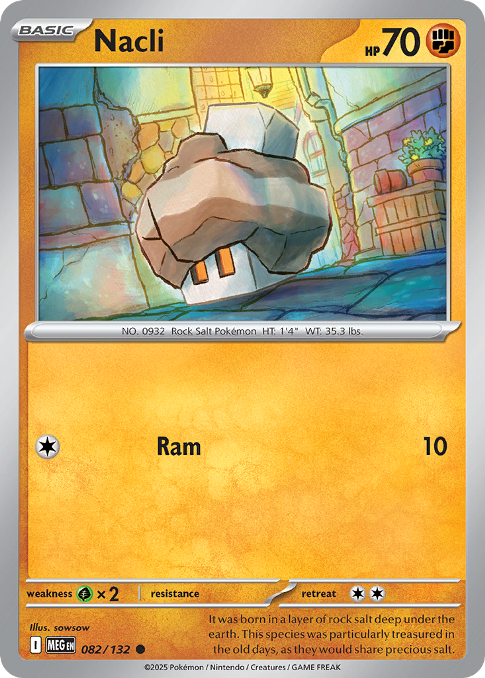 Nacli — ME01: Mega Evolution — Pokémon