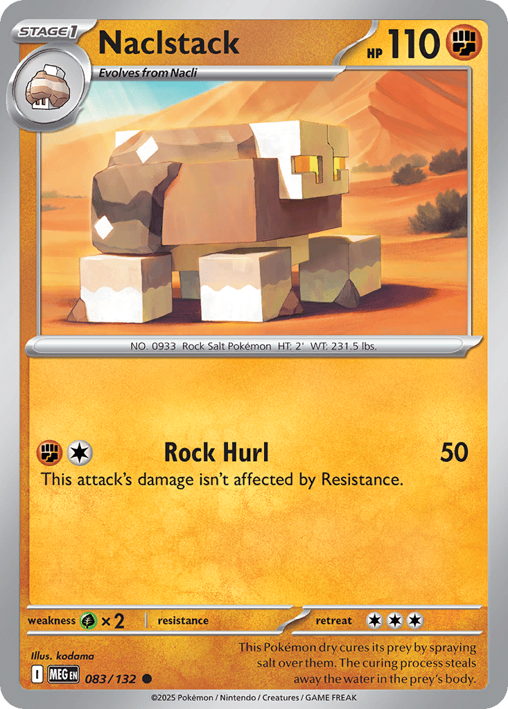 Naclstack — ME01: Mega Evolution — Pokemon