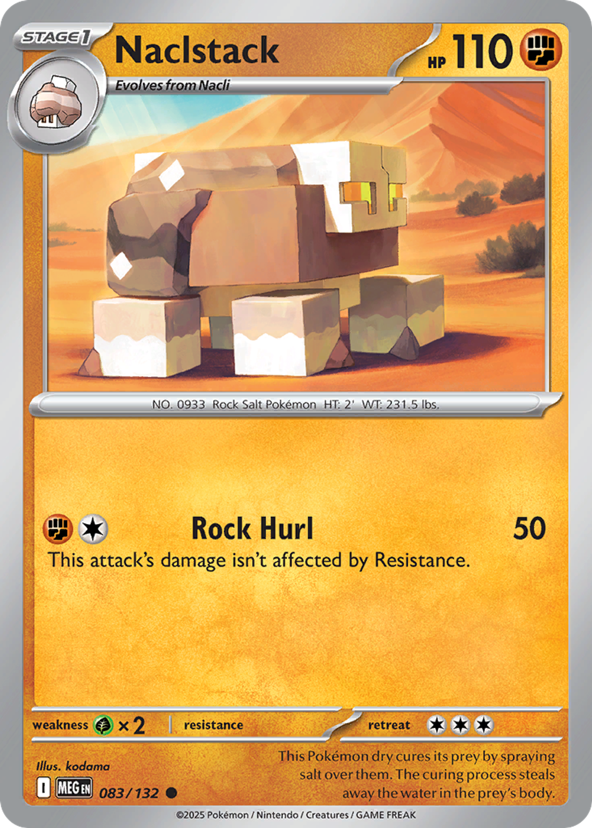 Naclstack — ME01: Mega Evolution — Pokémon