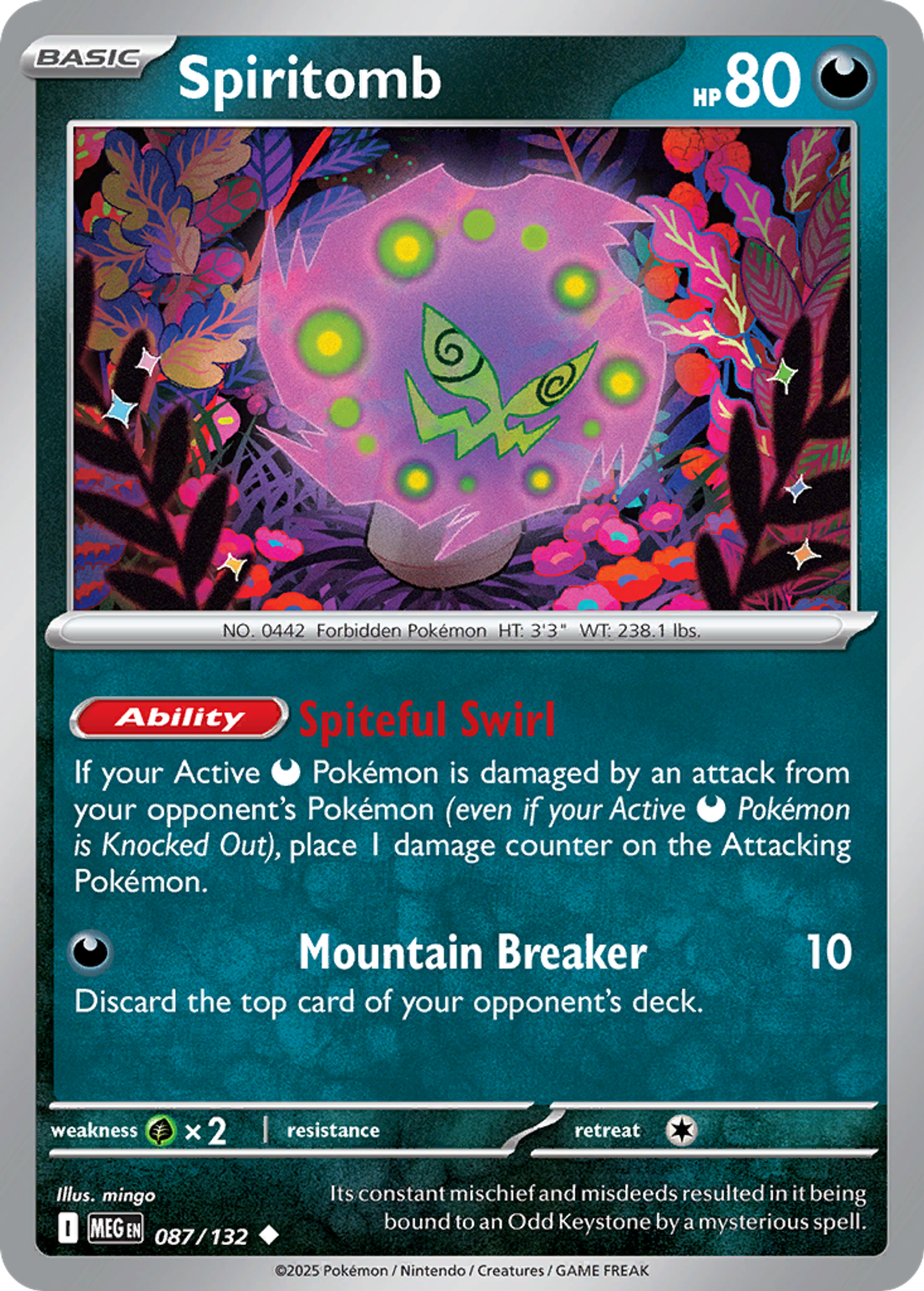 Spiritomb — ME01: Mega Evolution — Pokemon
