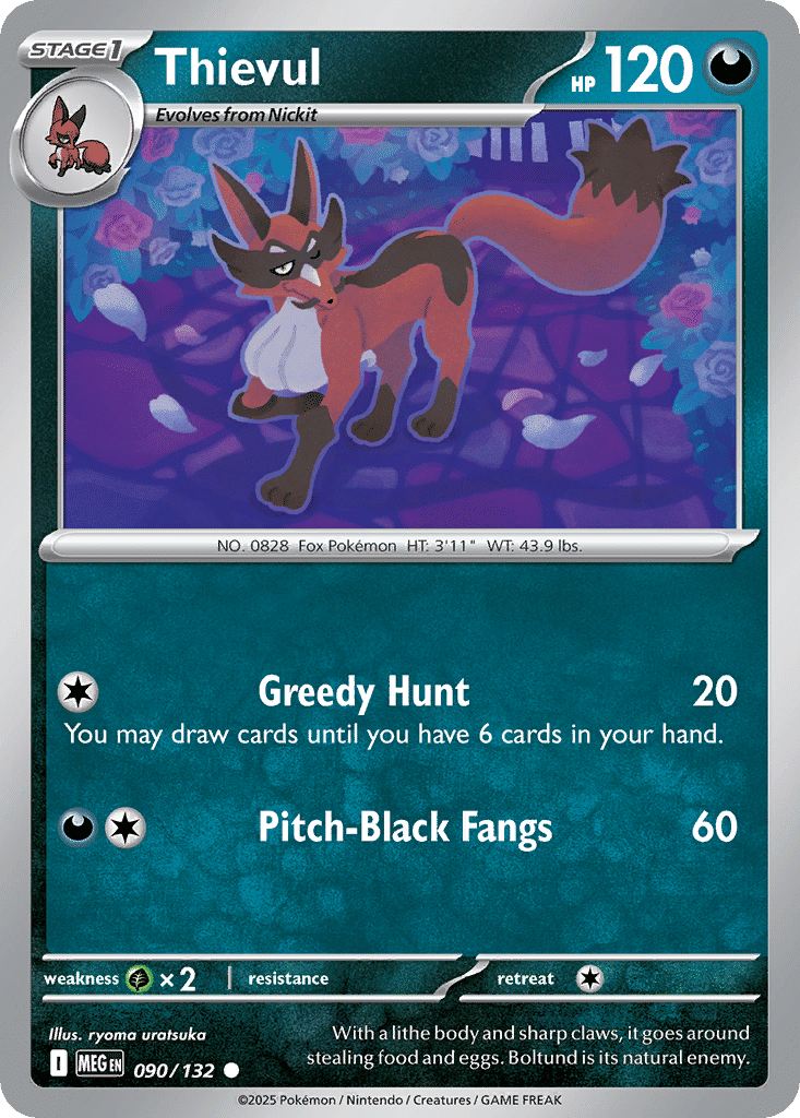 Thievul — ME01: Mega Evolution — Pokemon