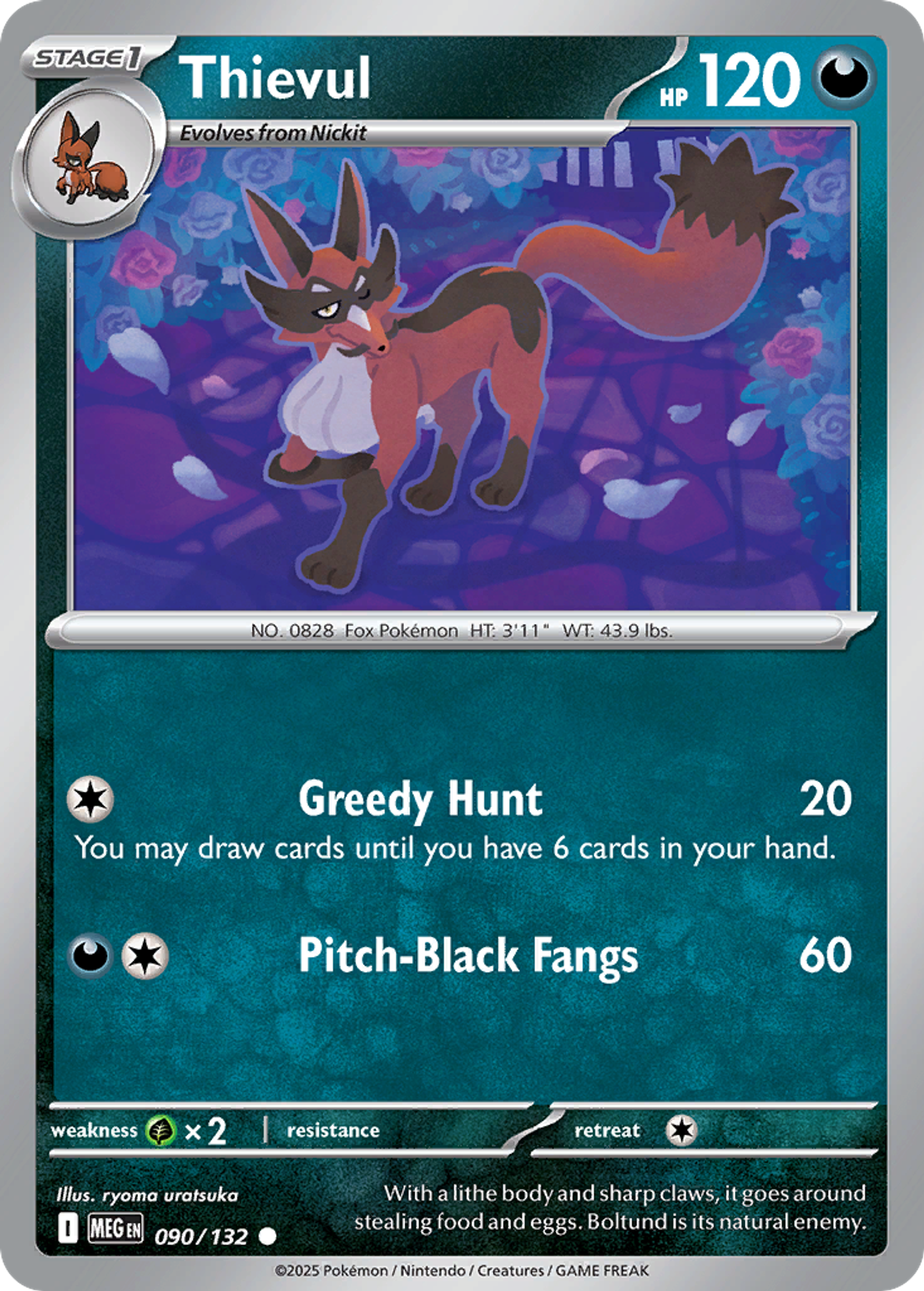 Thievul — ME01: Mega Evolution — Pokemon