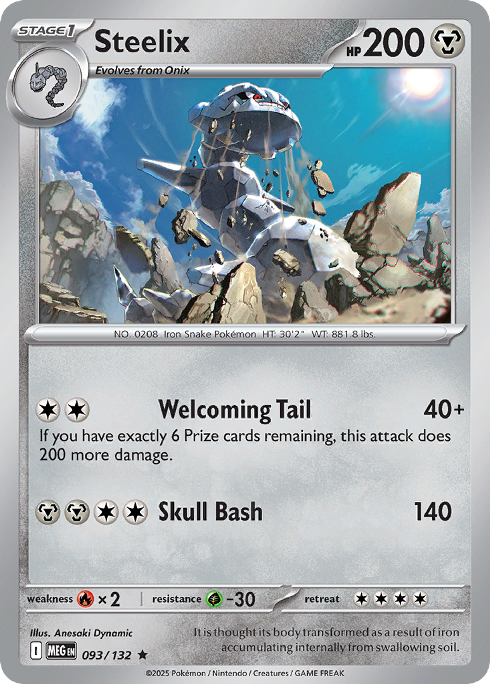 Steelix — ME01: Mega Evolution — Pokémon