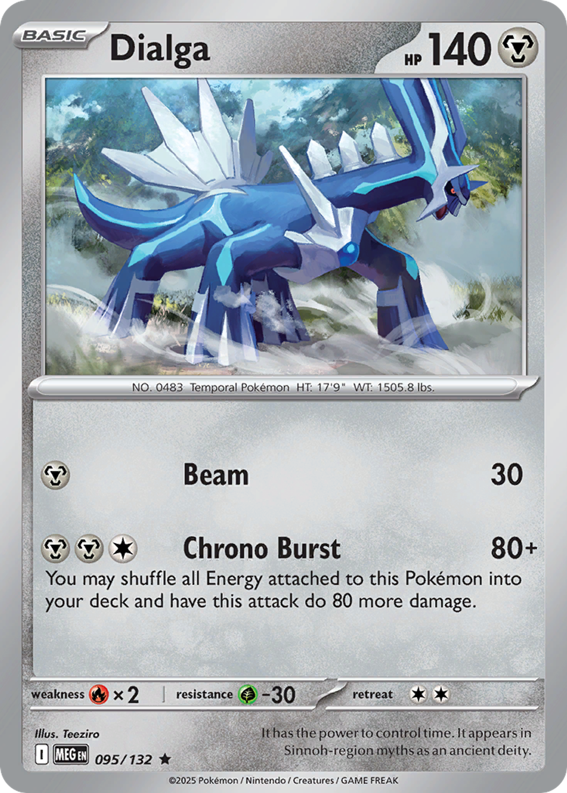 Dialga — ME01: Mega Evolution — Pokemon